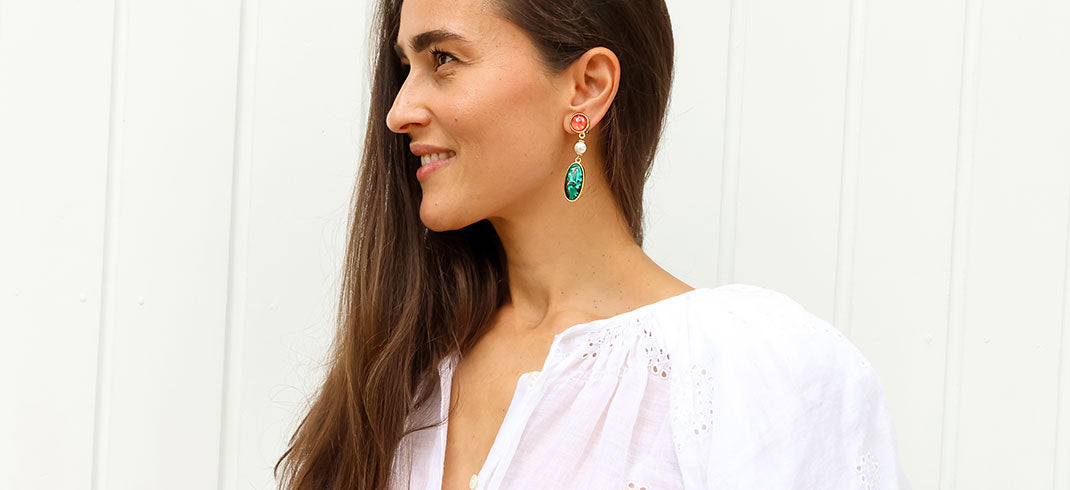 Ben Amun Statement Earrings Samantha Ogilvie