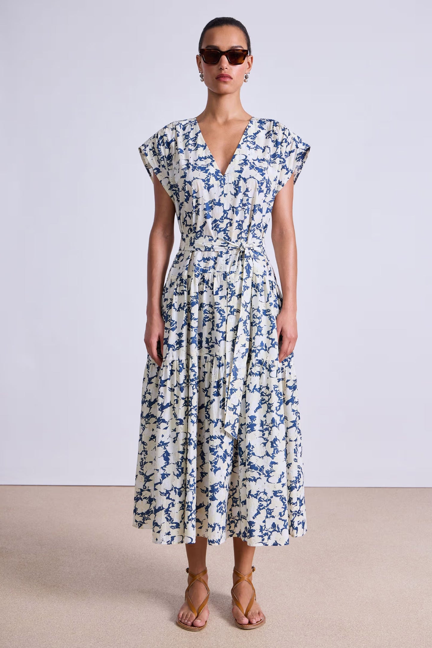 Agathe Tier Maxi Dress