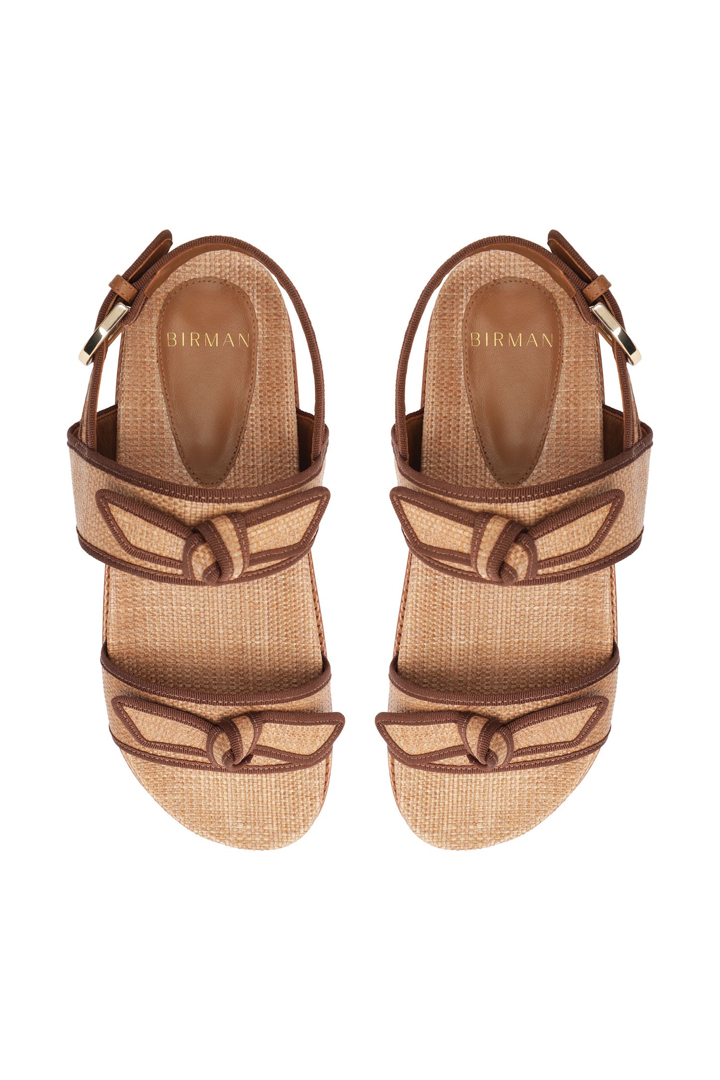 Grosgrain Raffia Sport Sandal
