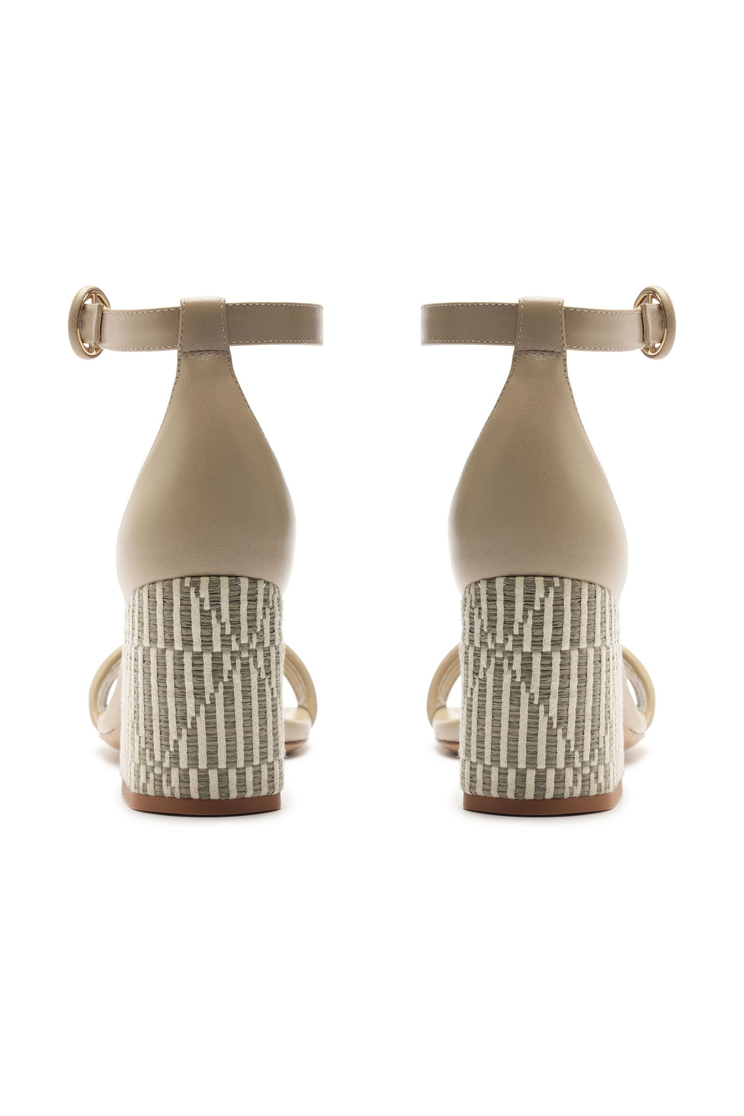 Vicky Bounce Raffia Heel