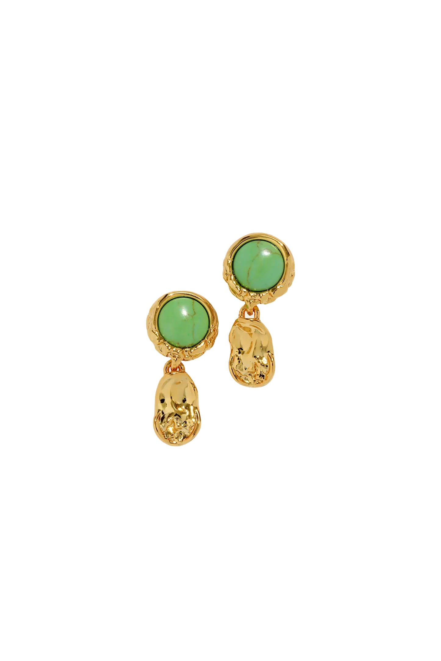 Brut Mojave Coin Drop Earring