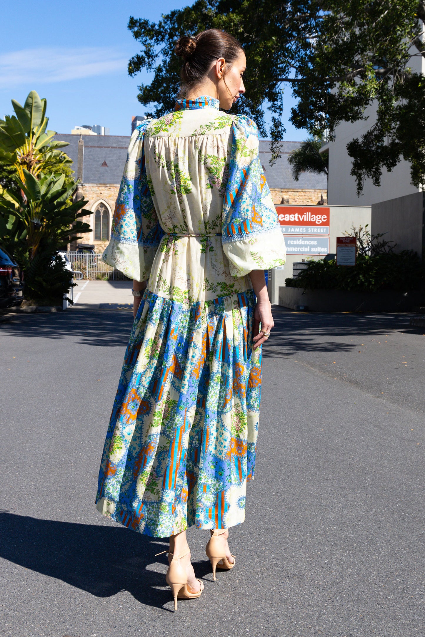 Skye Patchwork Shirtdress