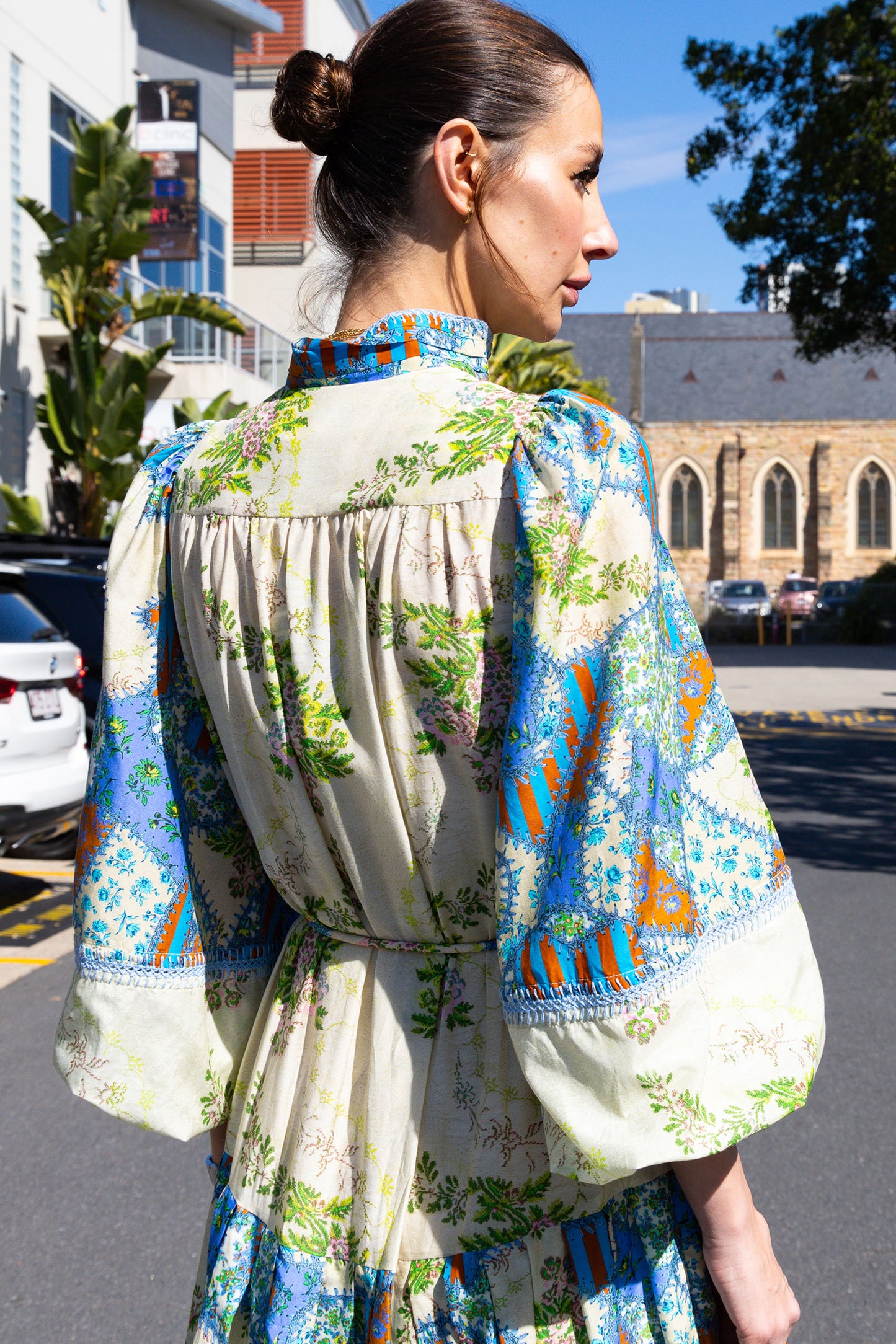 Skye Patchwork Shirtdress