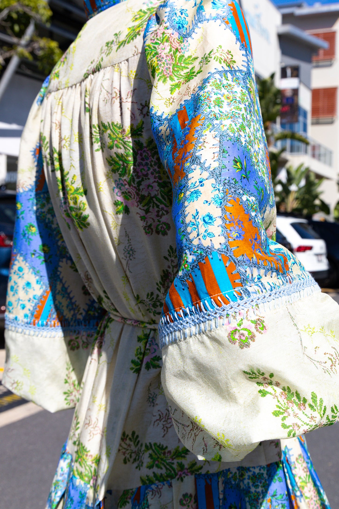 Skye Patchwork Shirtdress