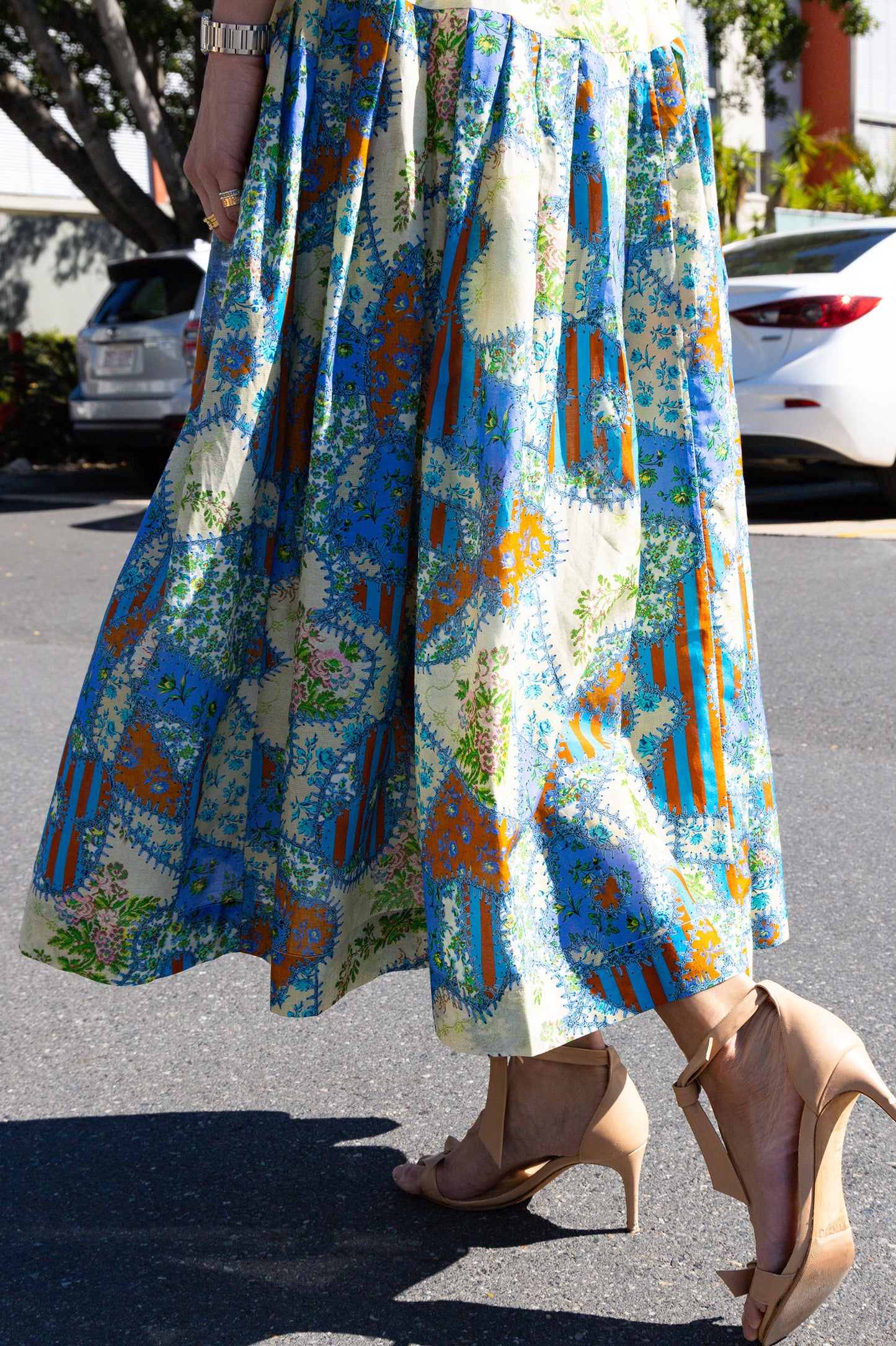 Skye Patchwork Shirtdress