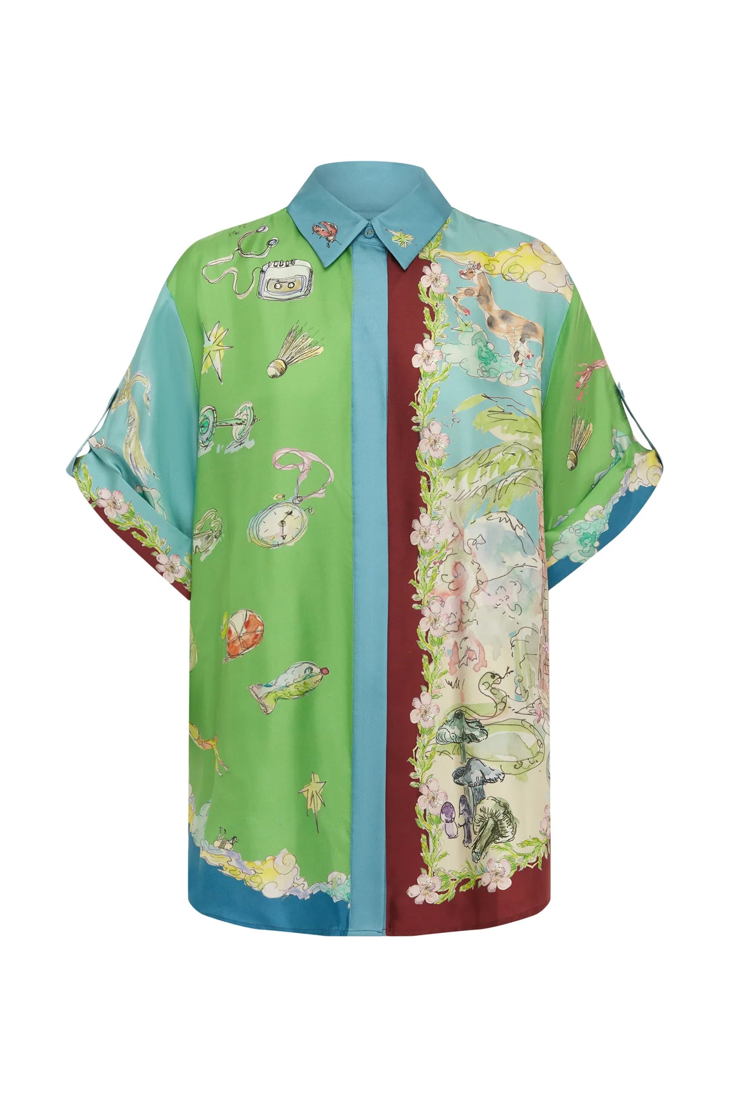 Daria Silk Shirt