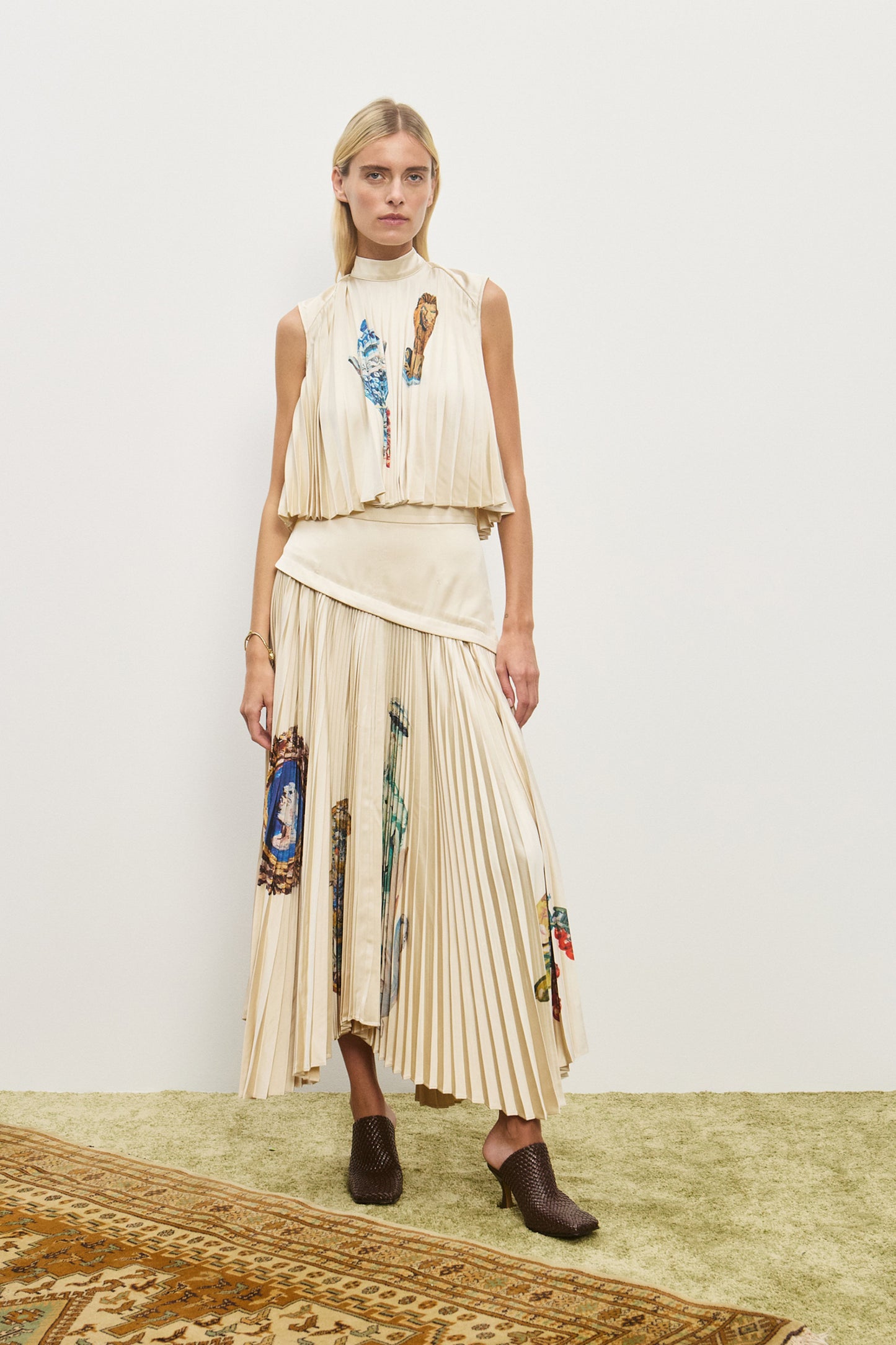 Orazio Pleated Skirt