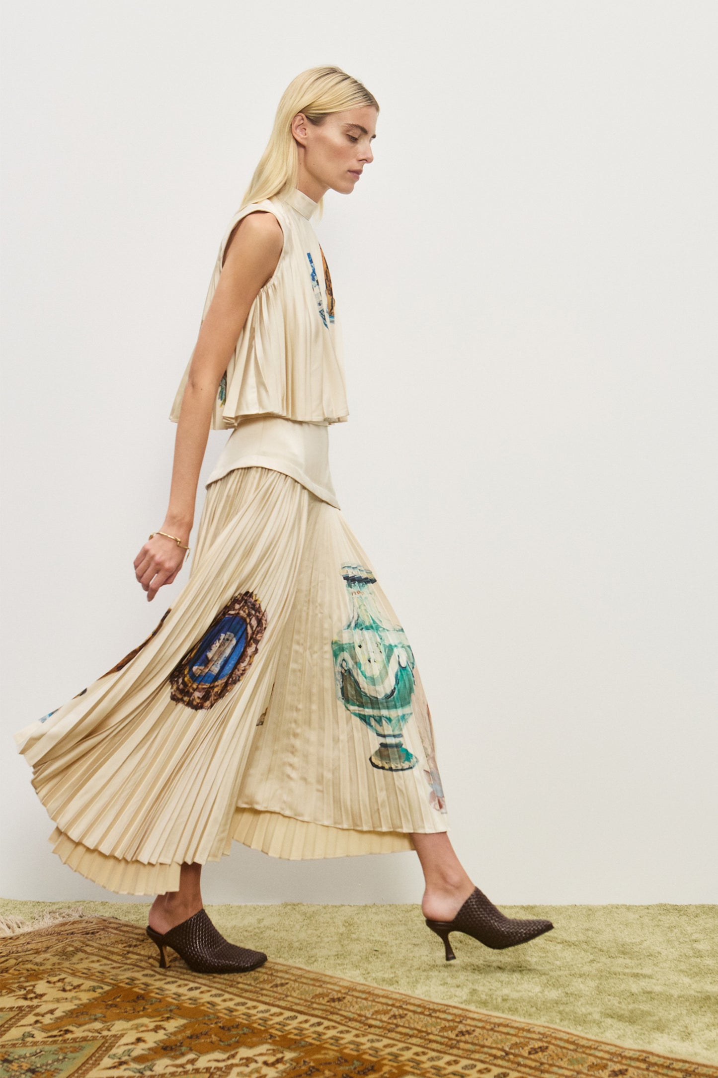 Orazio Pleated Skirt