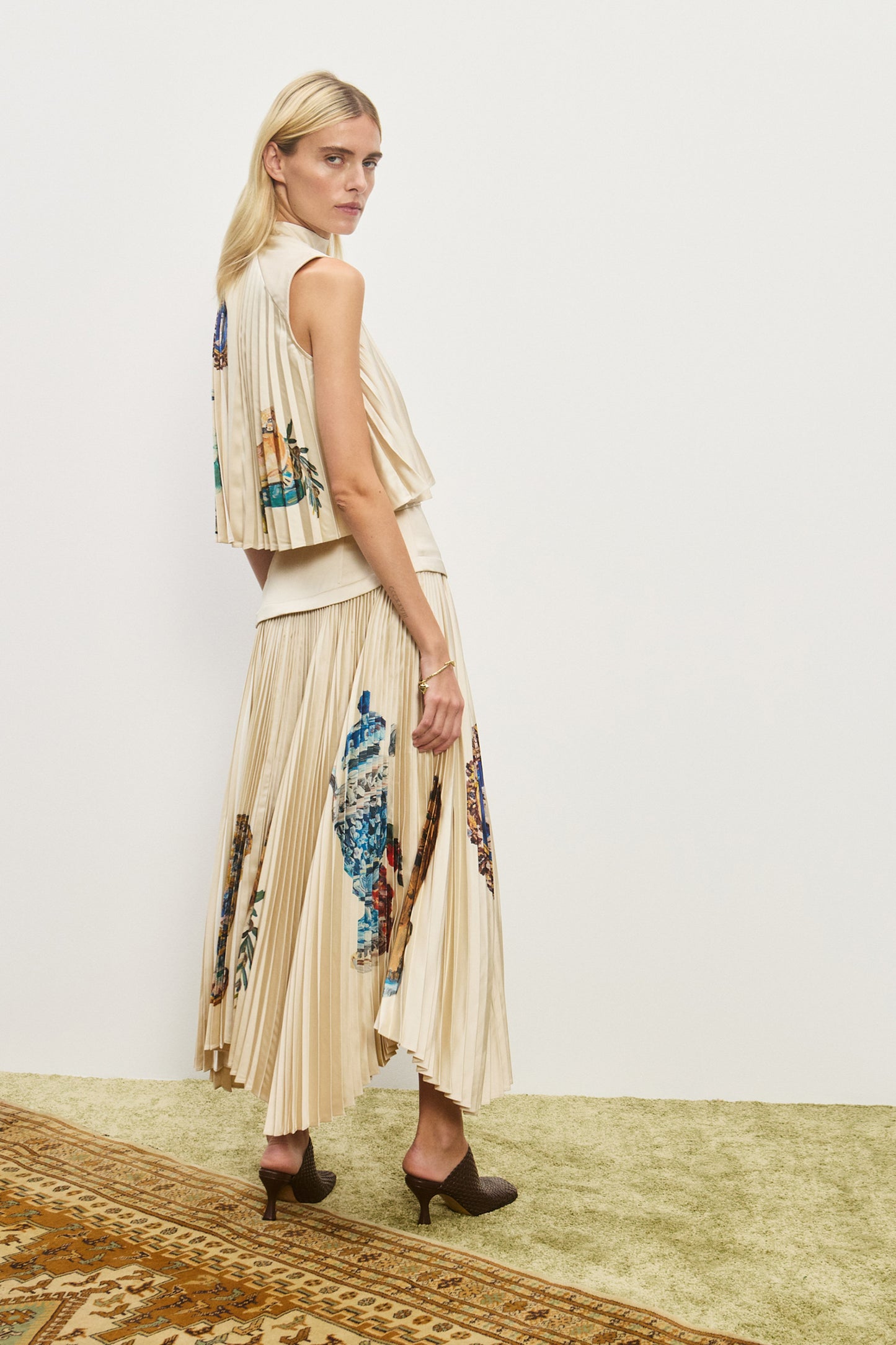 Orazio Pleated Skirt