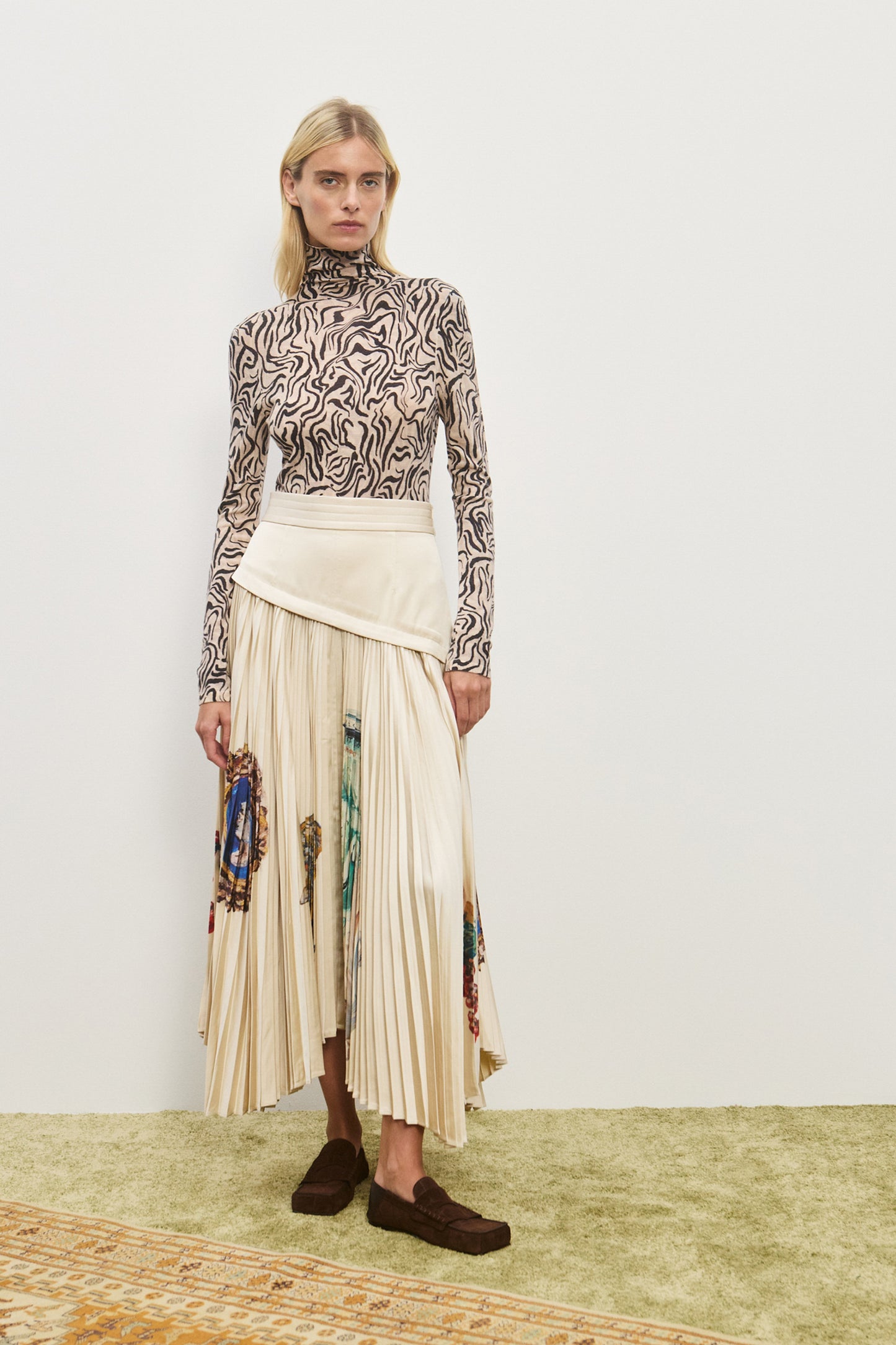 Orazio Pleated Skirt