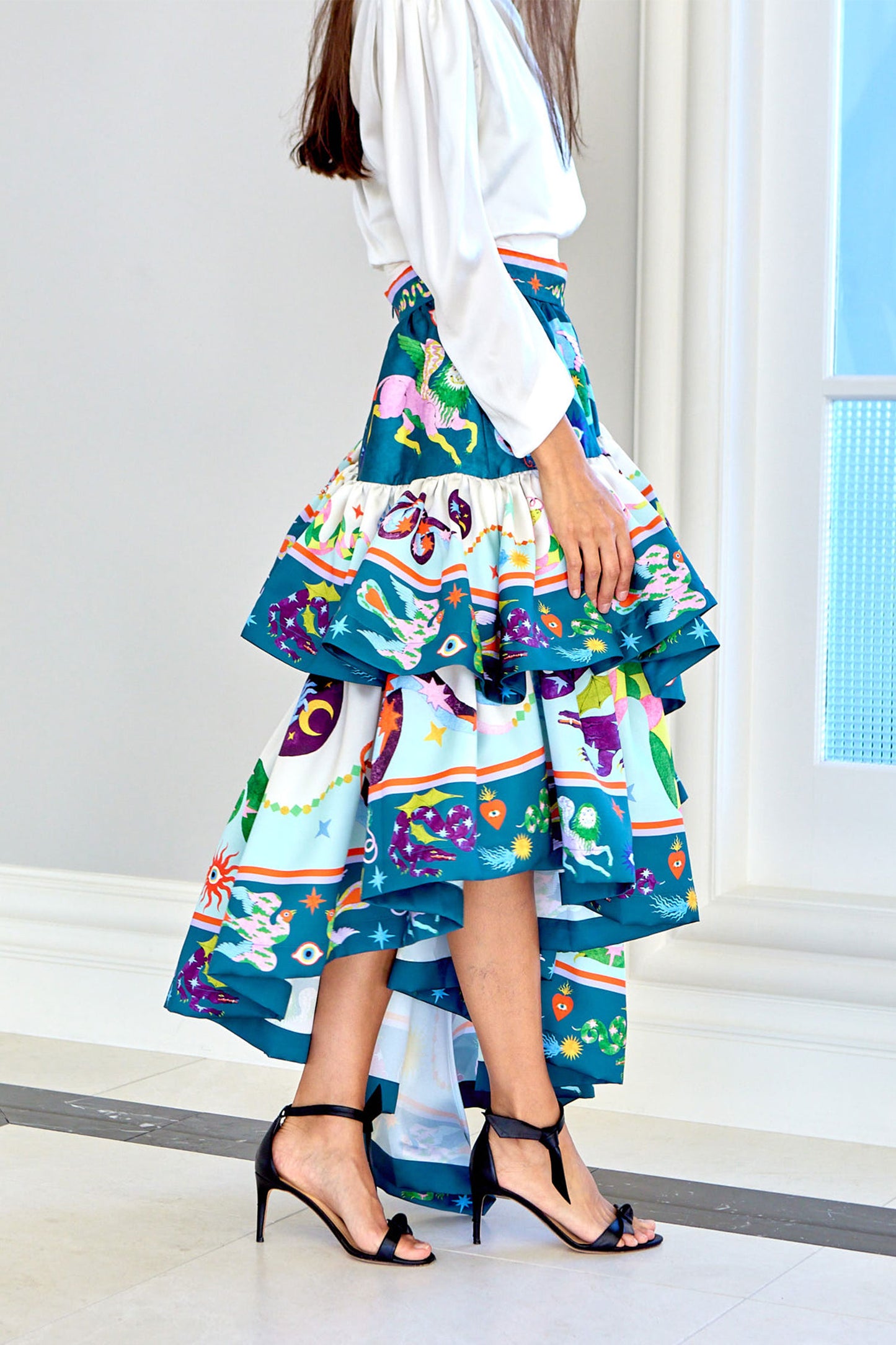 Guardian Tiered Ruffled Skirt