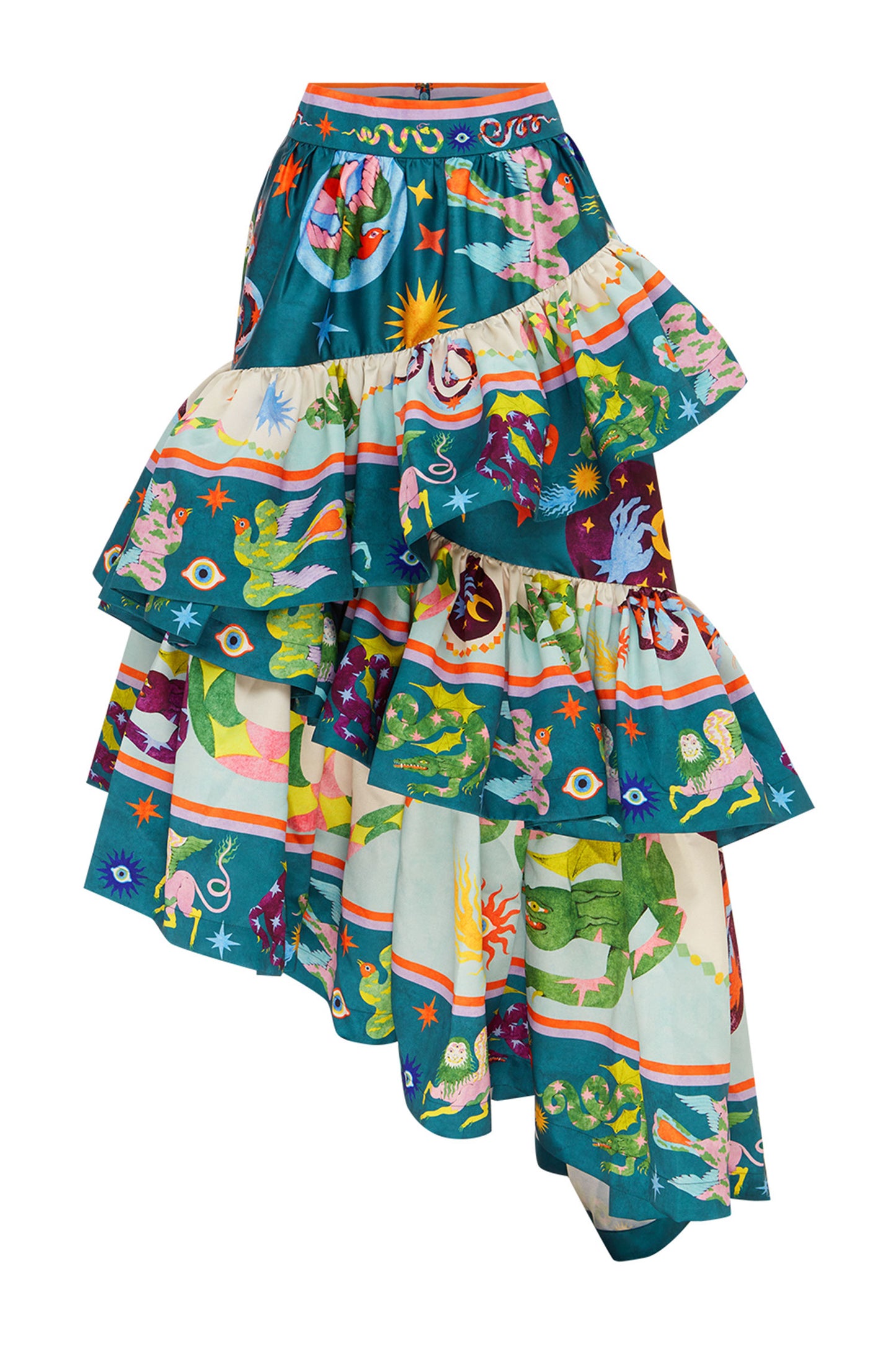 Guardian Tiered Ruffled Skirt