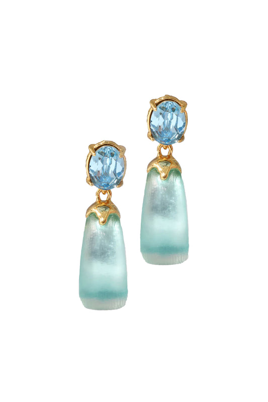 Bonbon Teardrop Hoop Earring