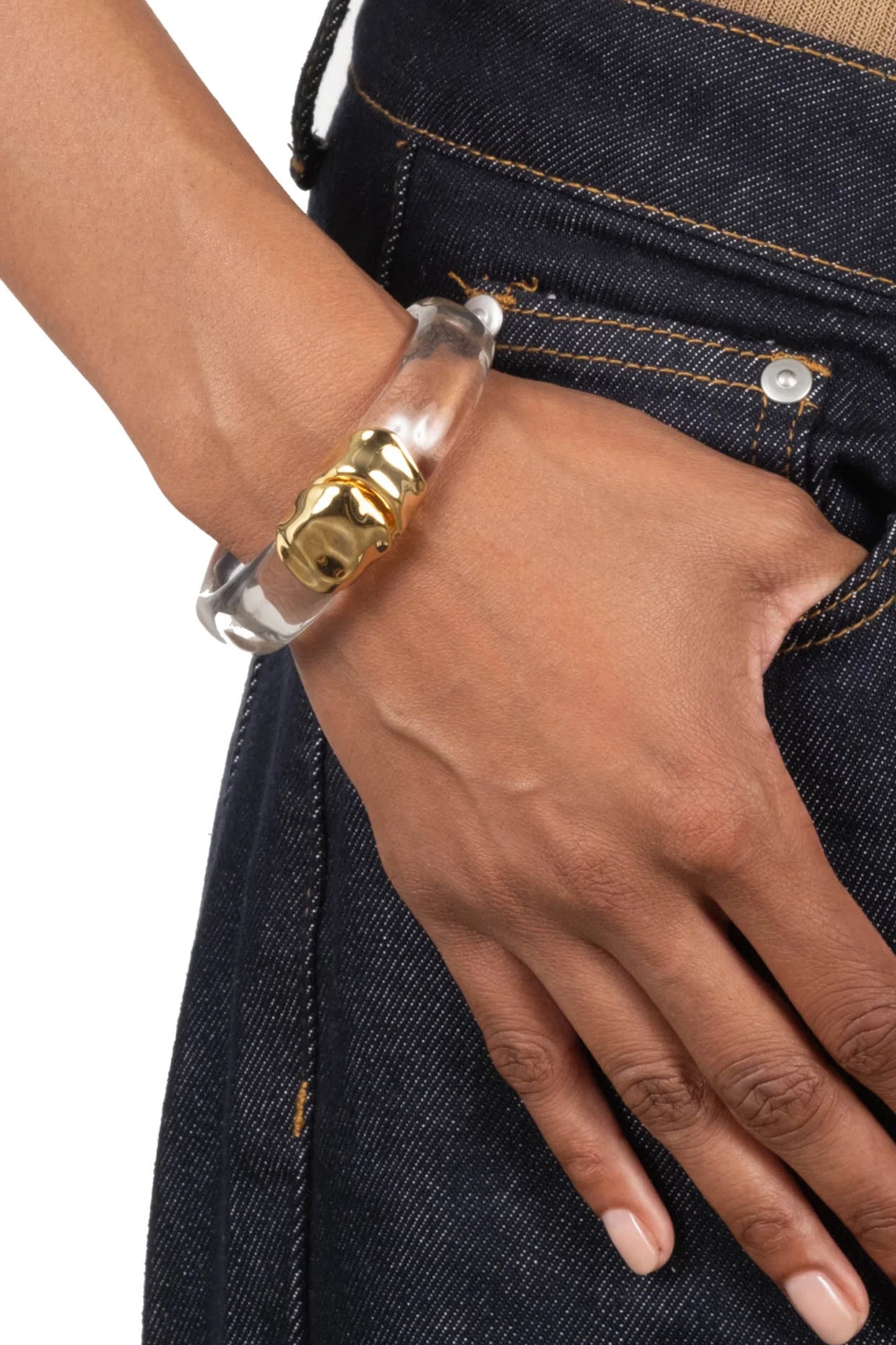 Molten Hinge Bracelet