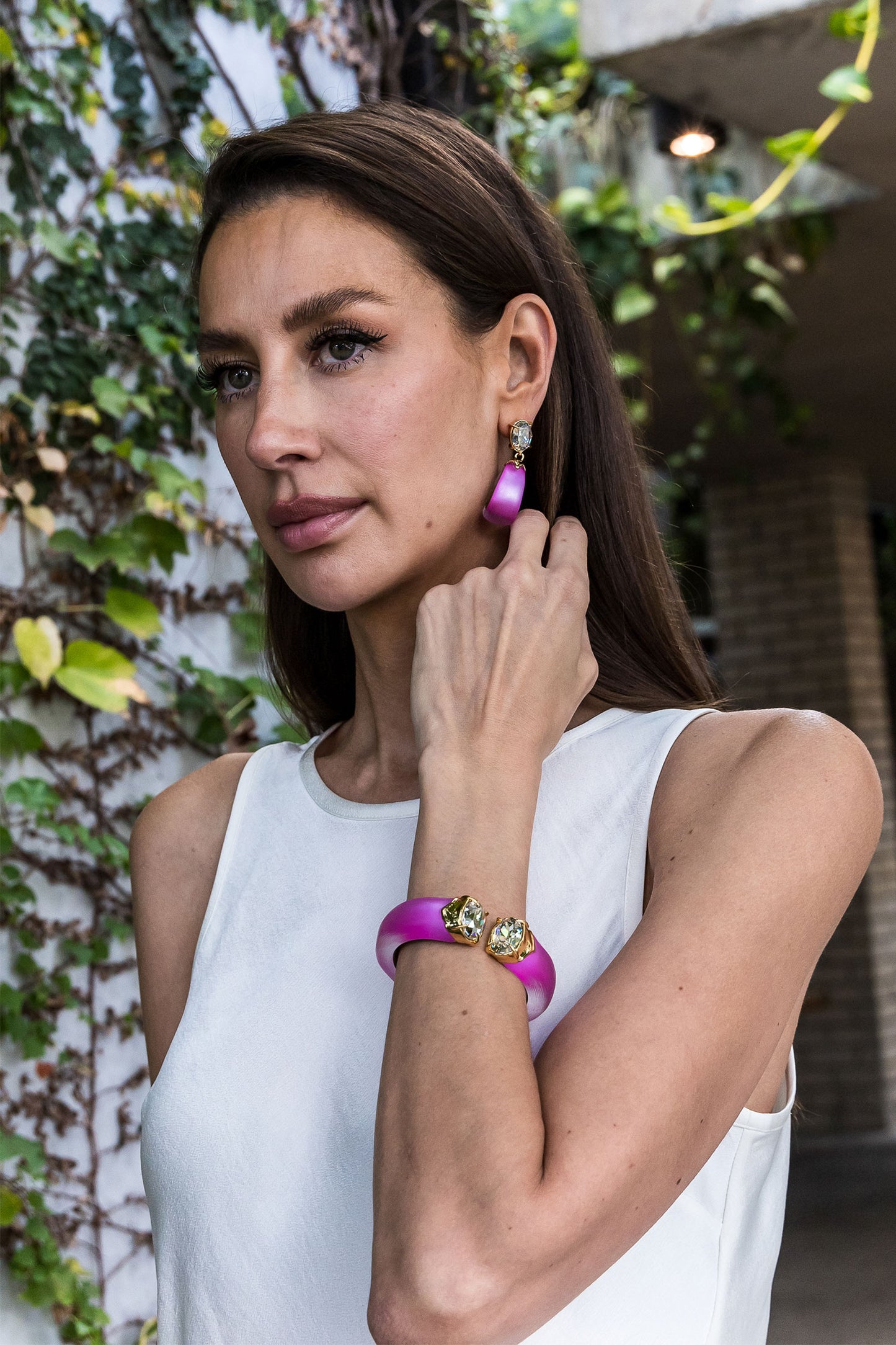 Bonbon Lucite Hinge Bracelet