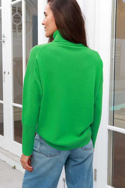 The Relaxed Polo Sweater