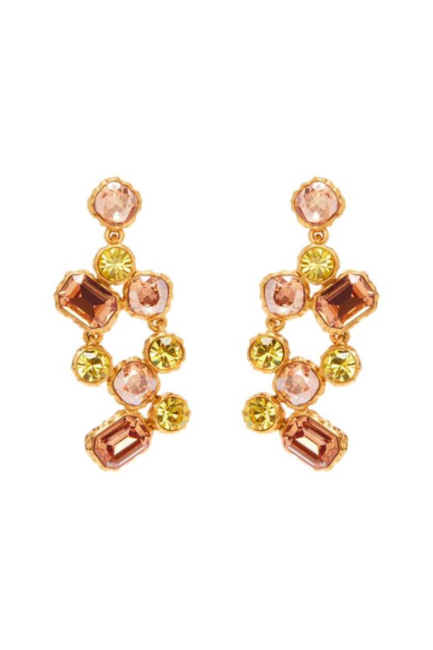 Crystal Scramble Earring