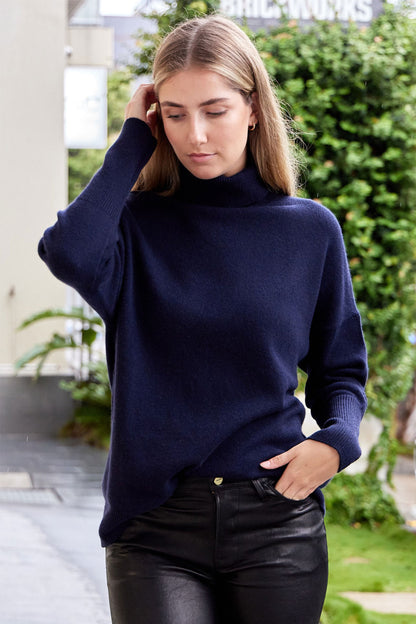 Relaxed Polo Sweater