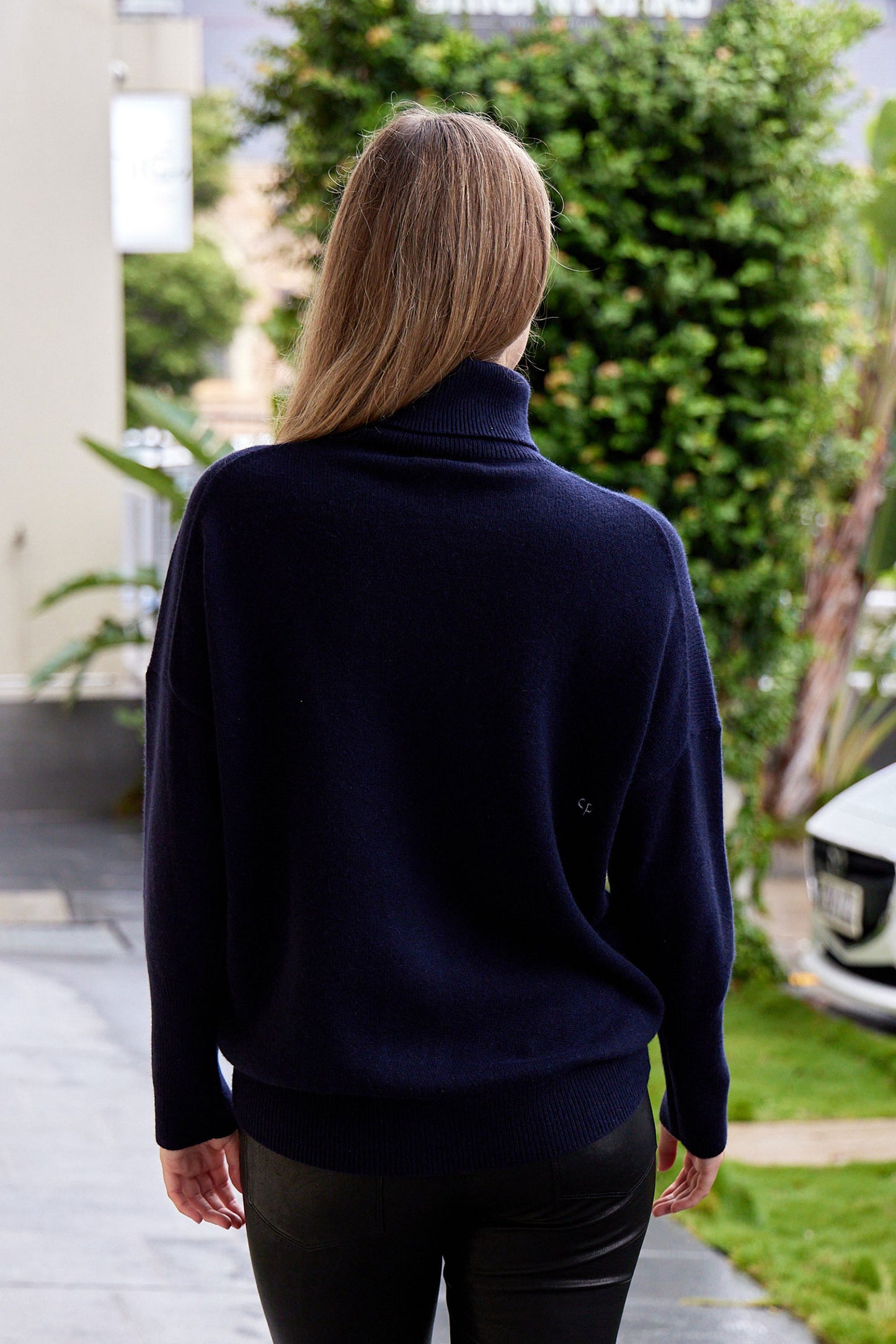 Relaxed Polo Sweater