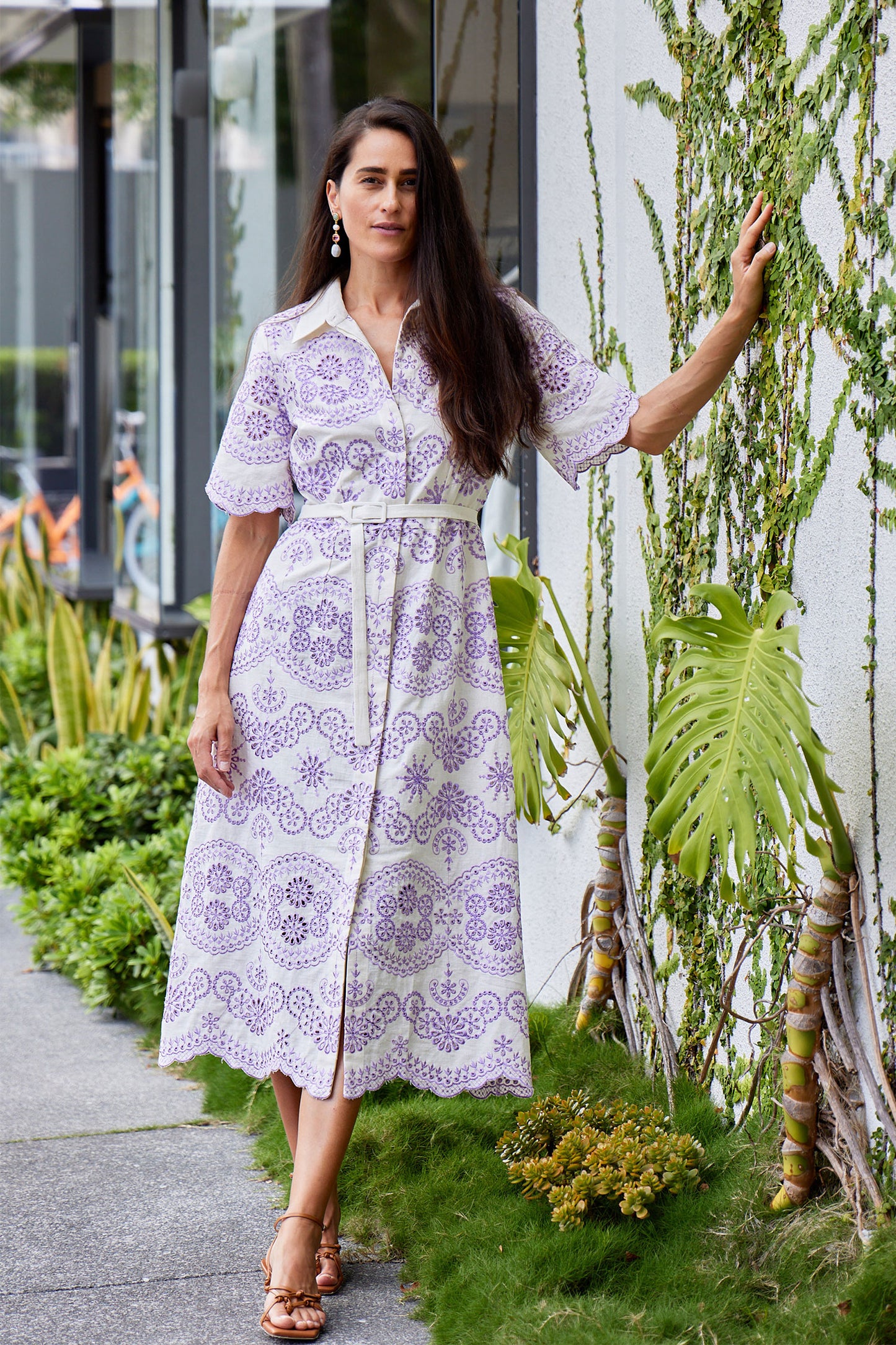 Neda Lace Midi Dress - FINAL SALE