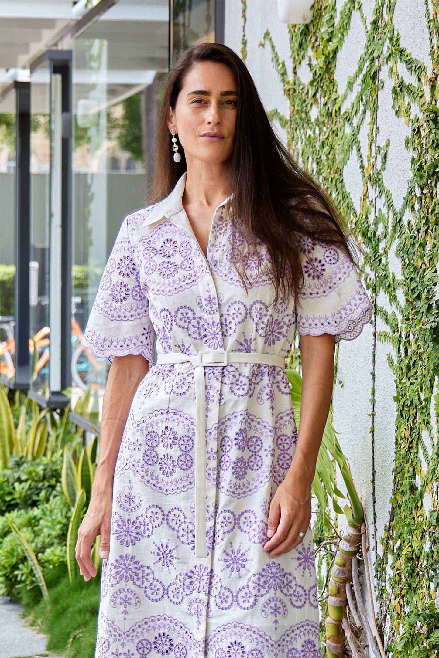 Neda Lace Midi Dress - FINAL SALE
