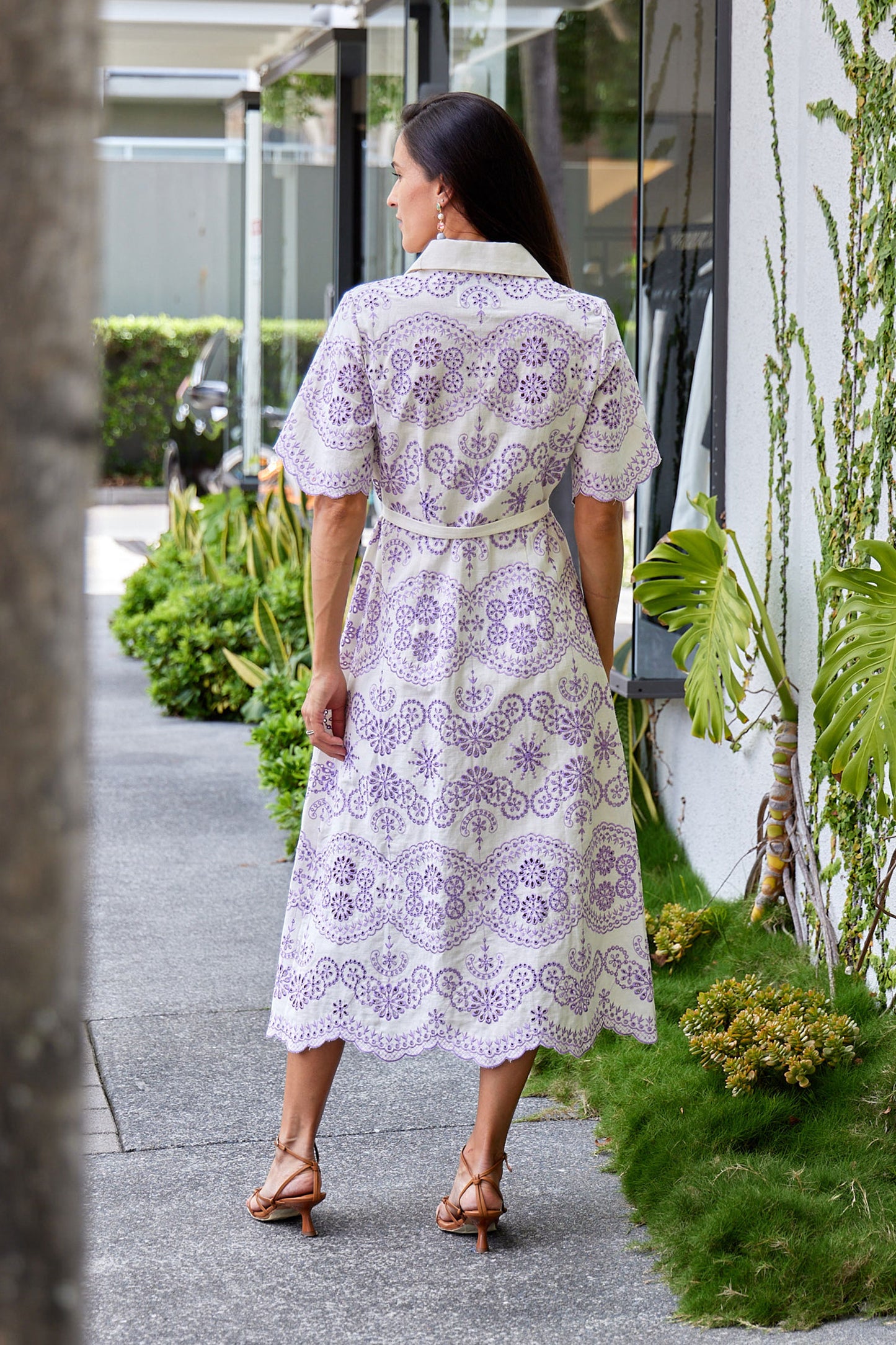 Neda Lace Midi Dress - FINAL SALE