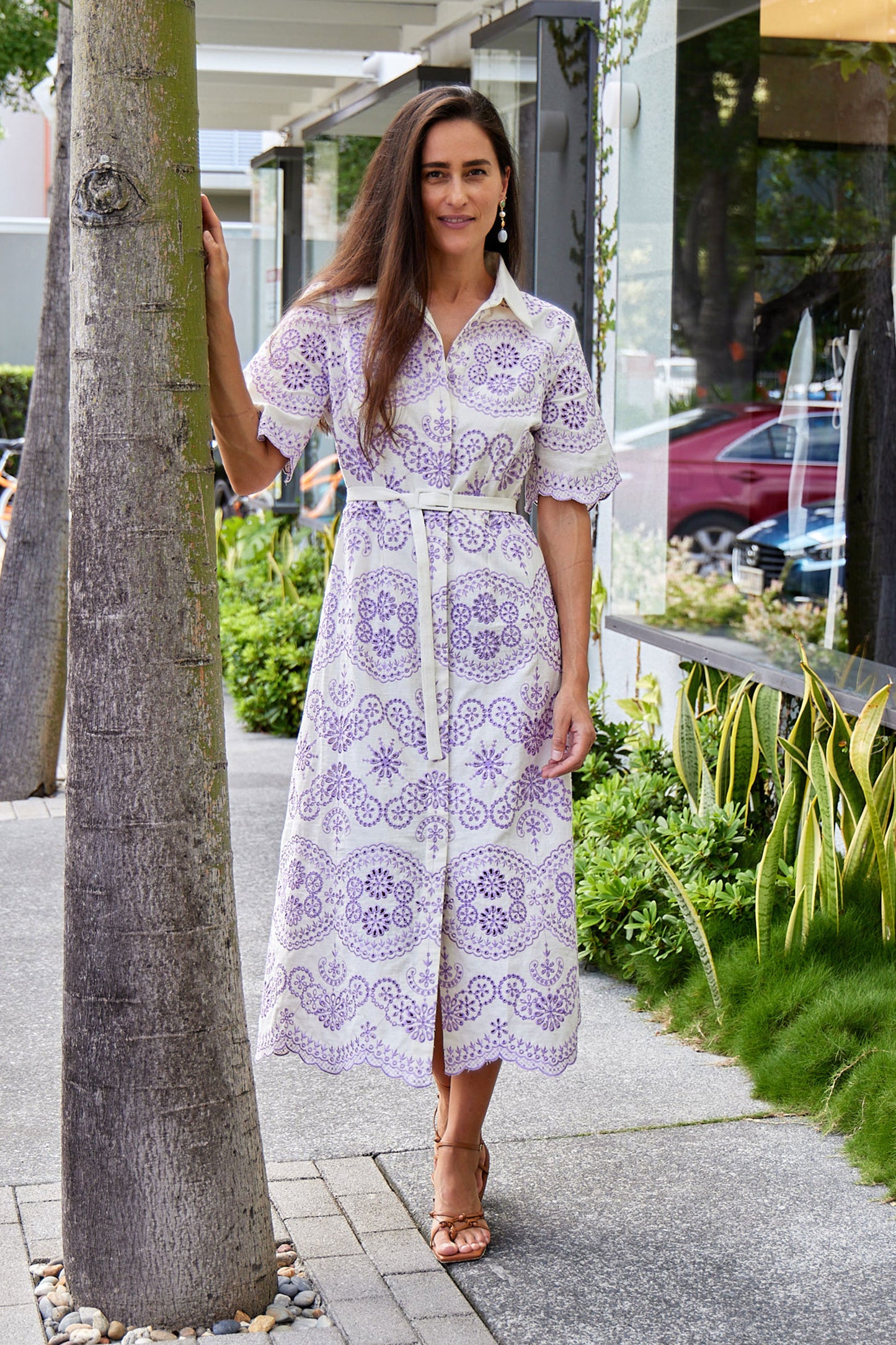 Neda Lace Midi Dress - FINAL SALE