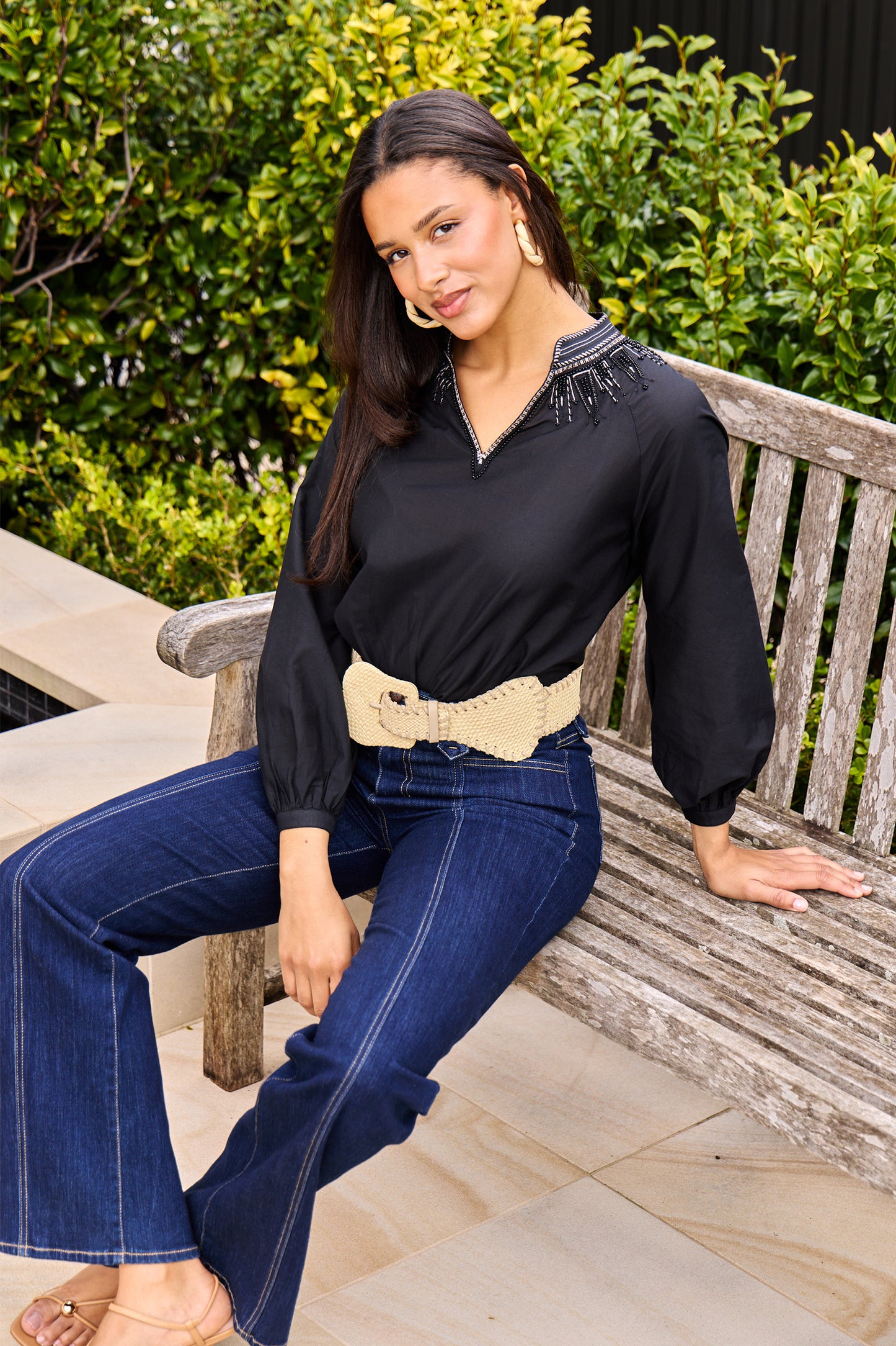 Illizia Byzantine Embroidered Shirt