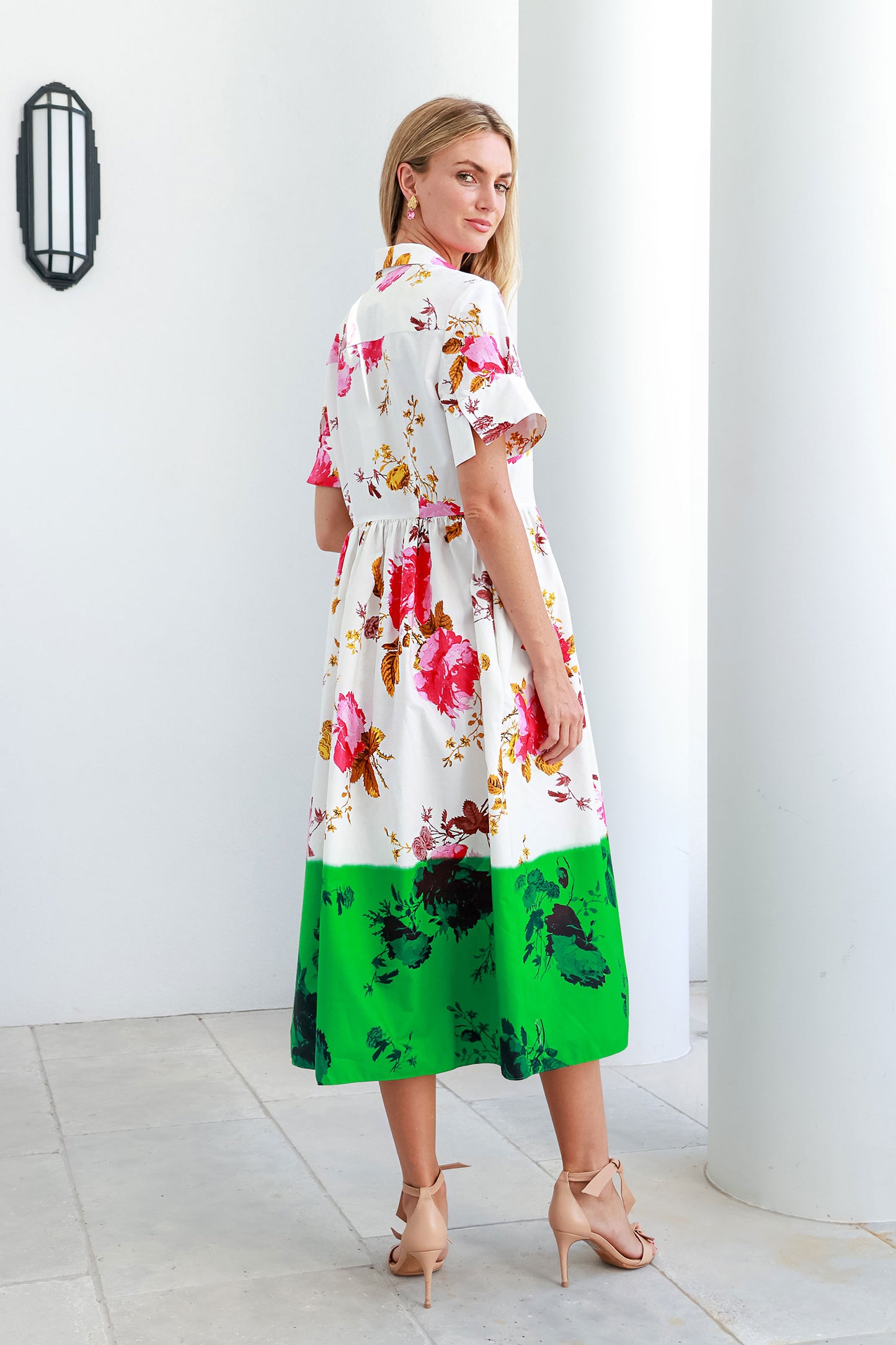 Fit And Flare Shirt Dress - FINAL SALE