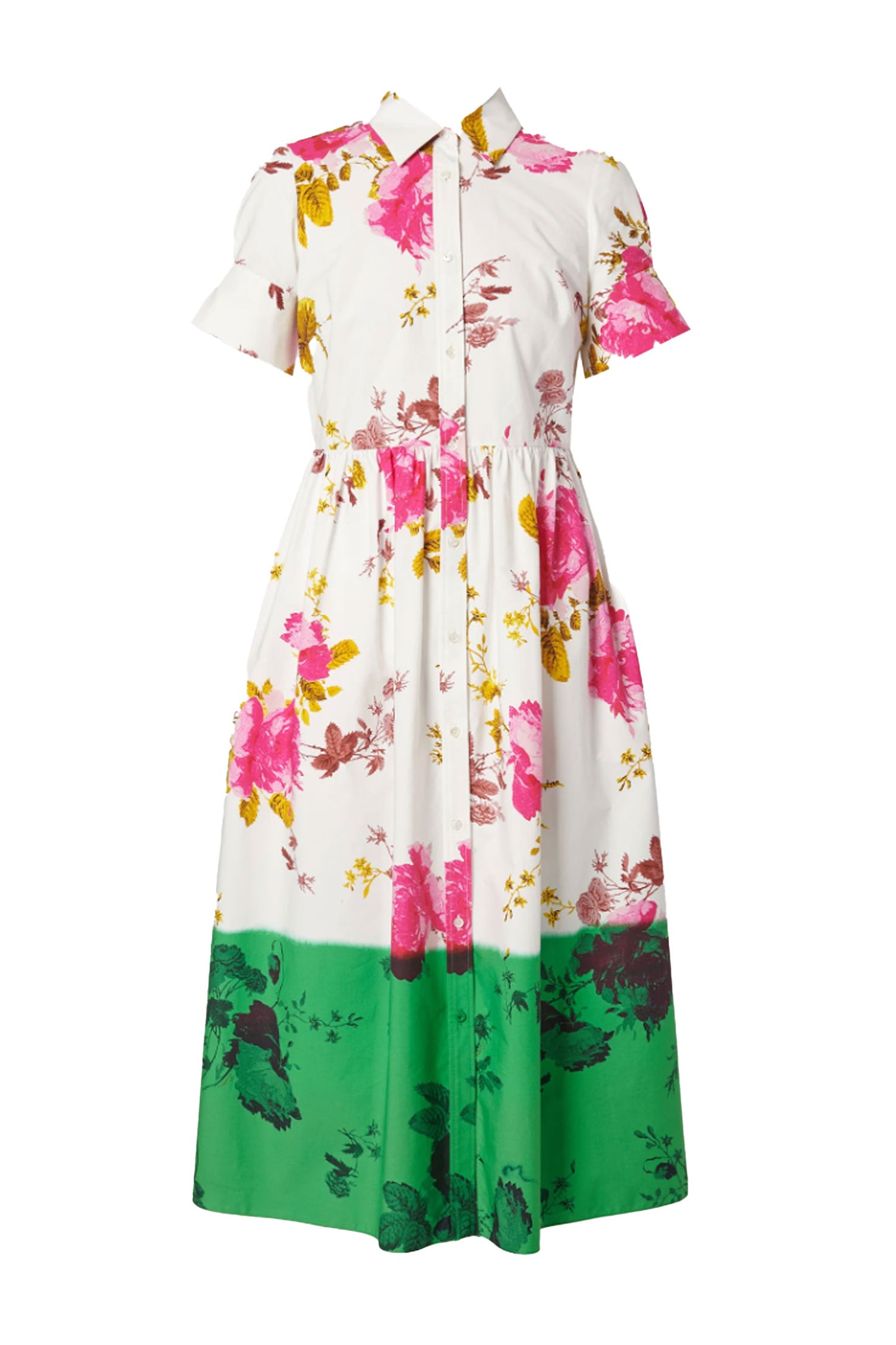 Fit And Flare Shirt Dress - FINAL SALE