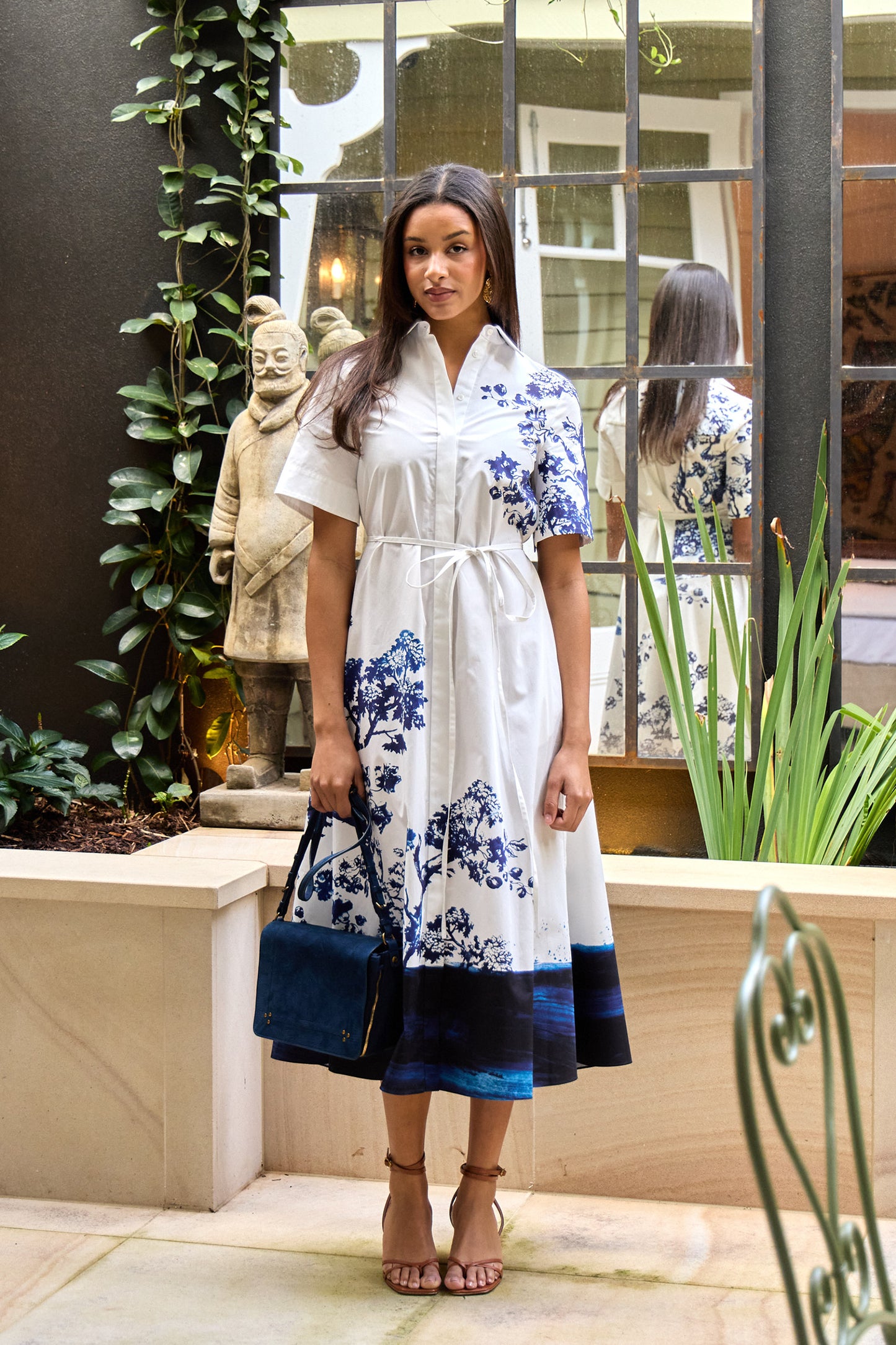 Short Sleeve Shirt Dress