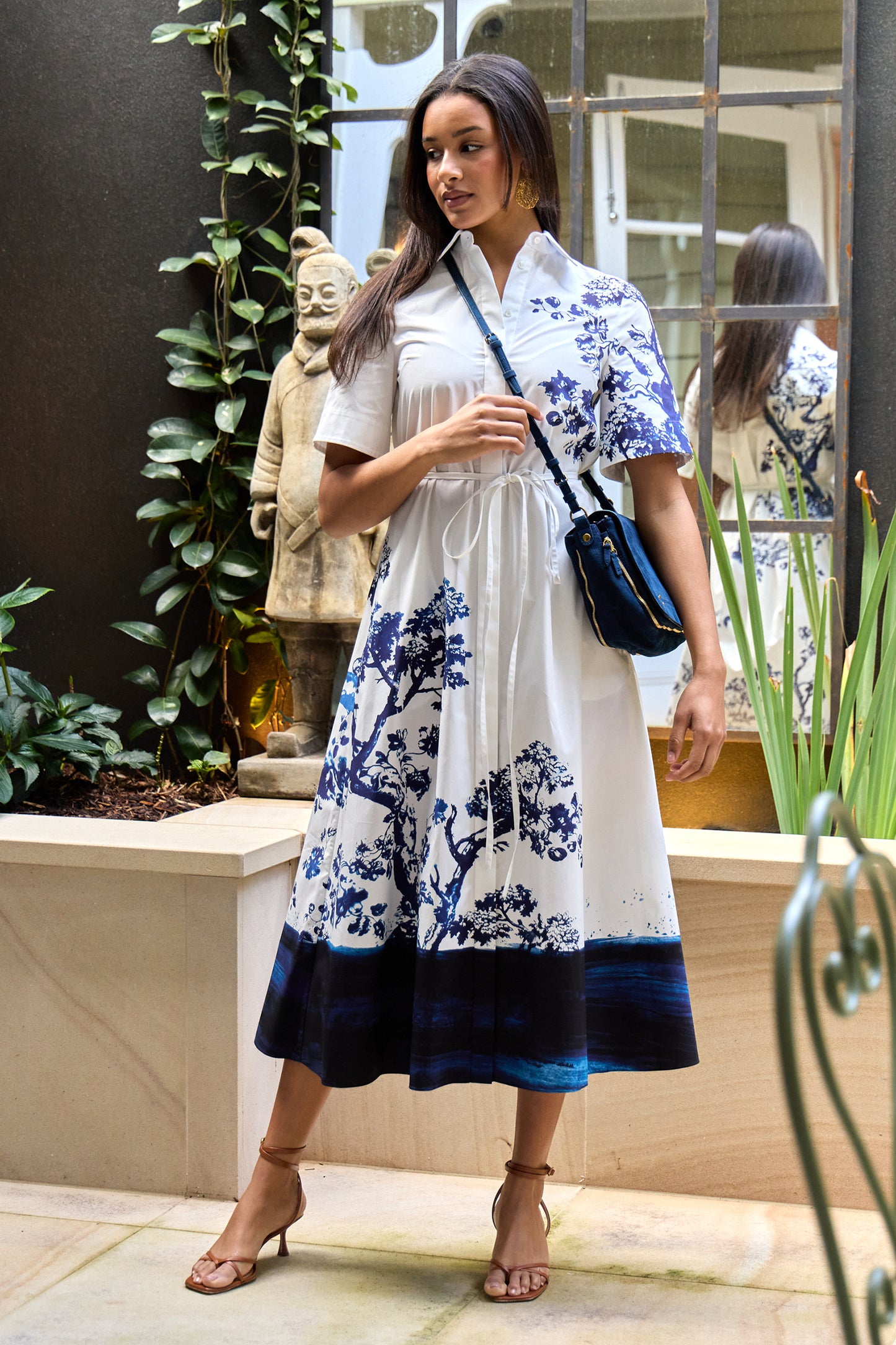 Short Sleeve Shirt Dress