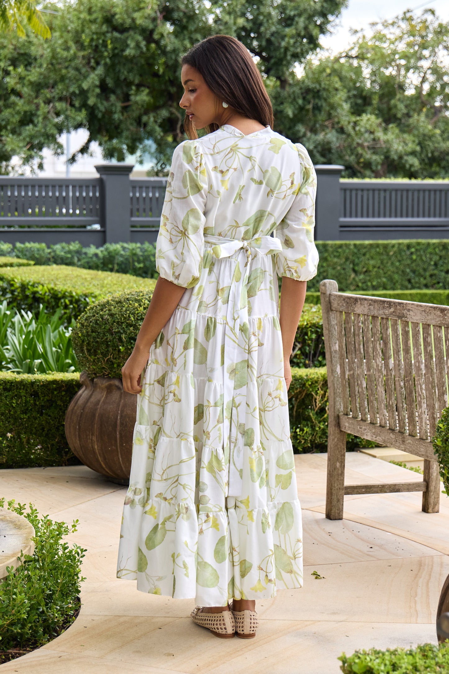 Short Sleeve Midi Dress