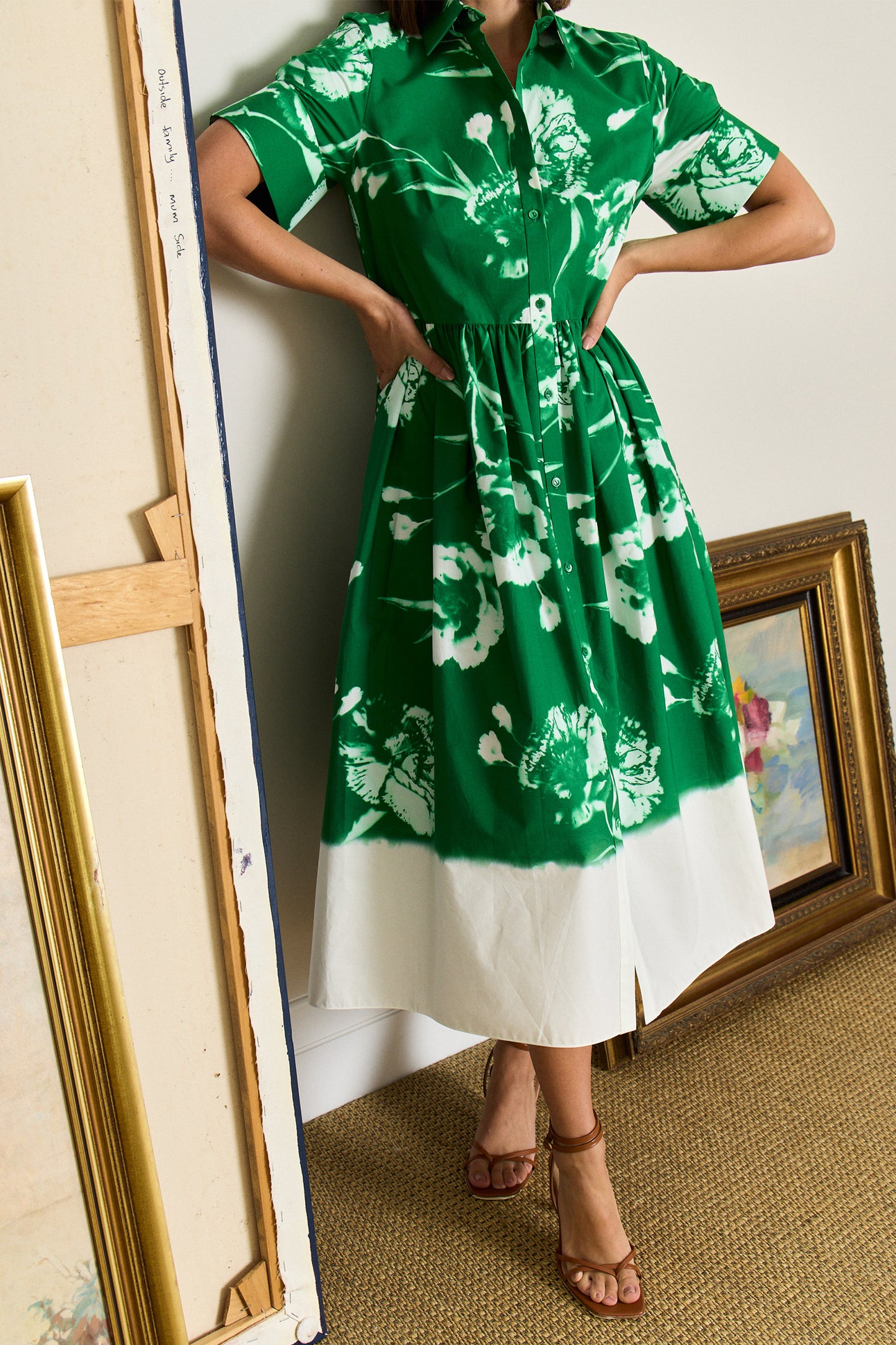 Short Sleeve Shirt Dress