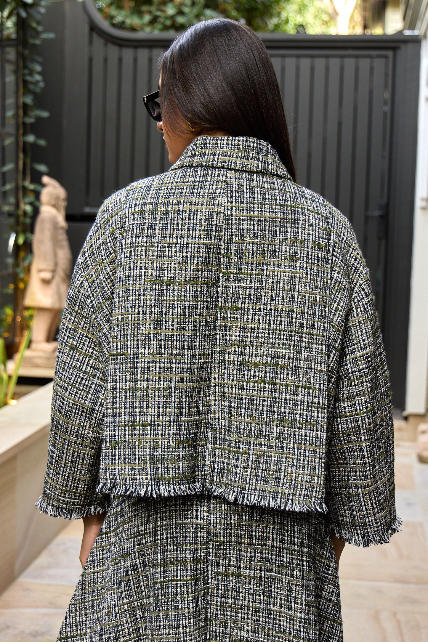 Tweed Boxy Crop Jacket