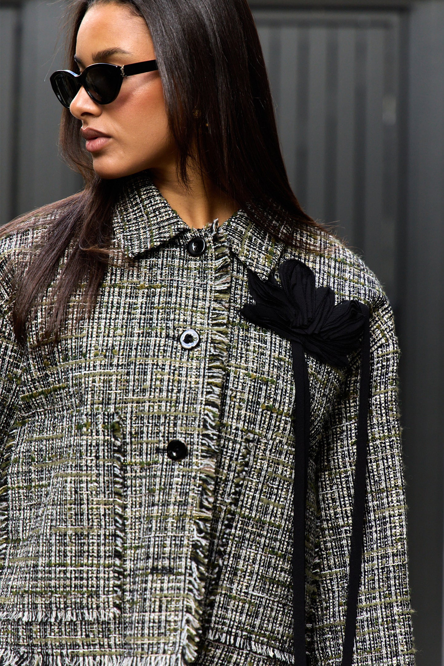 Tweed Boxy Crop Jacket