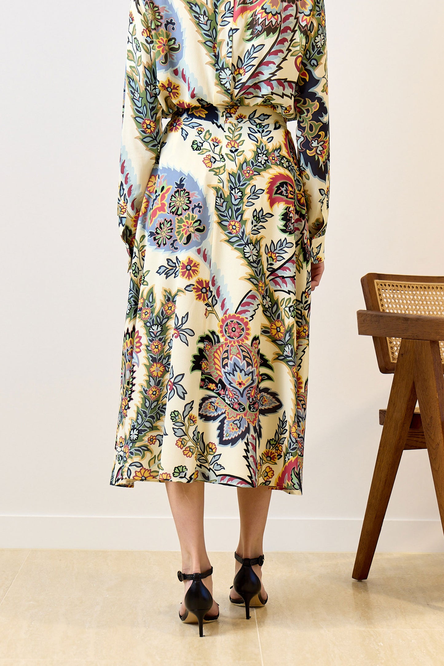 Botanical Midi Skirt