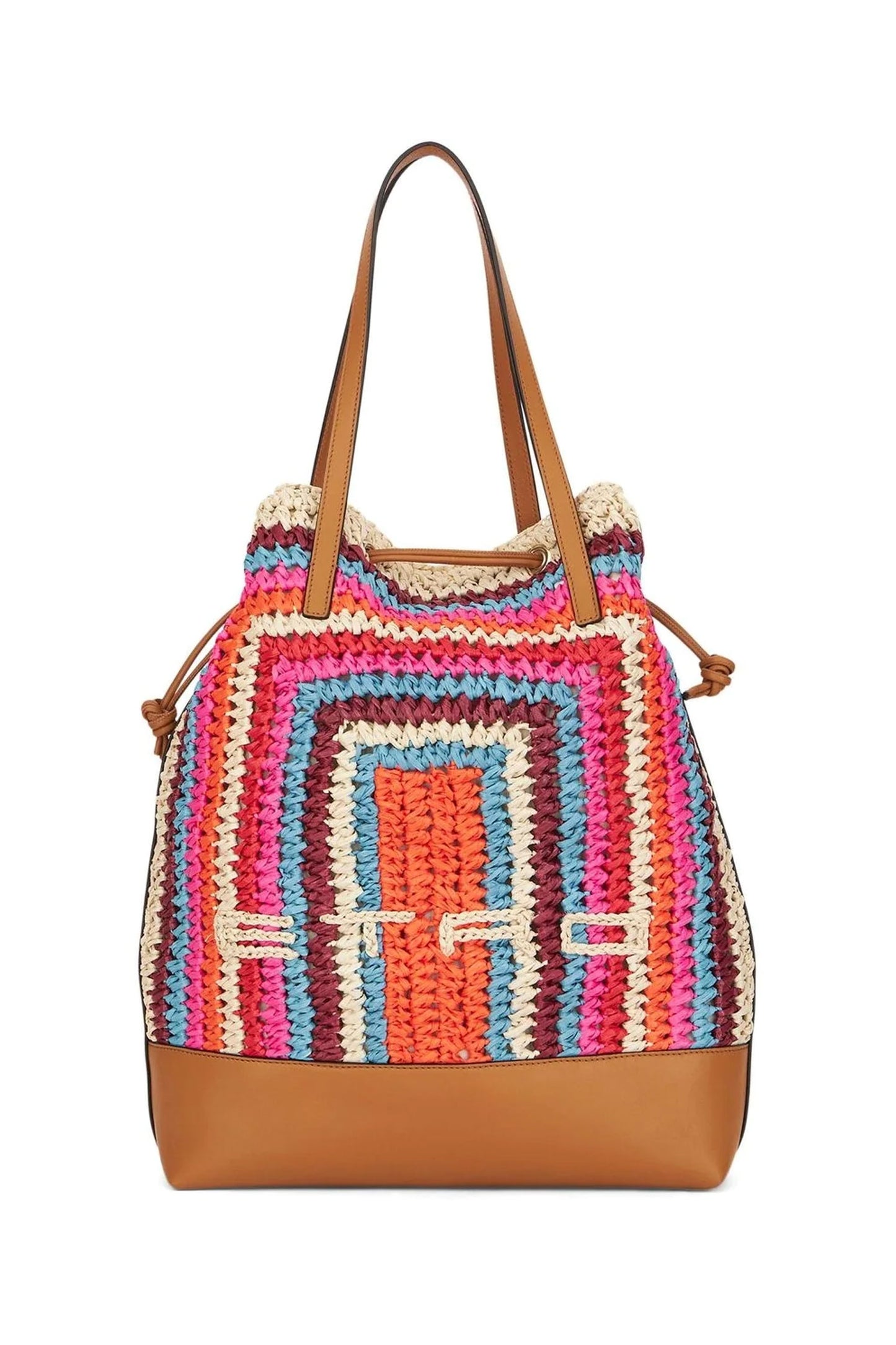 Raffia Bucket Bag - FINAL SALE