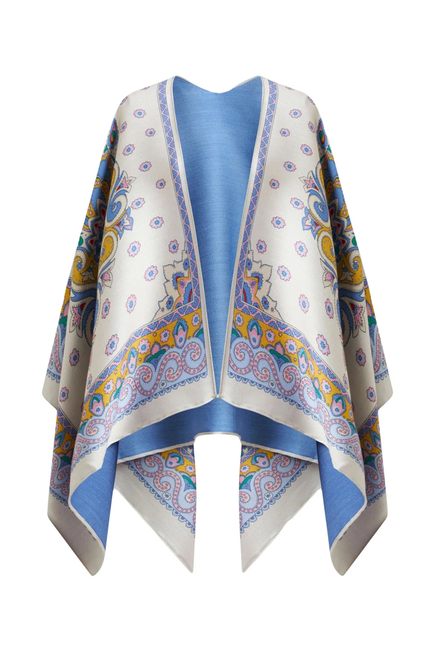 Paisley Printed Cape