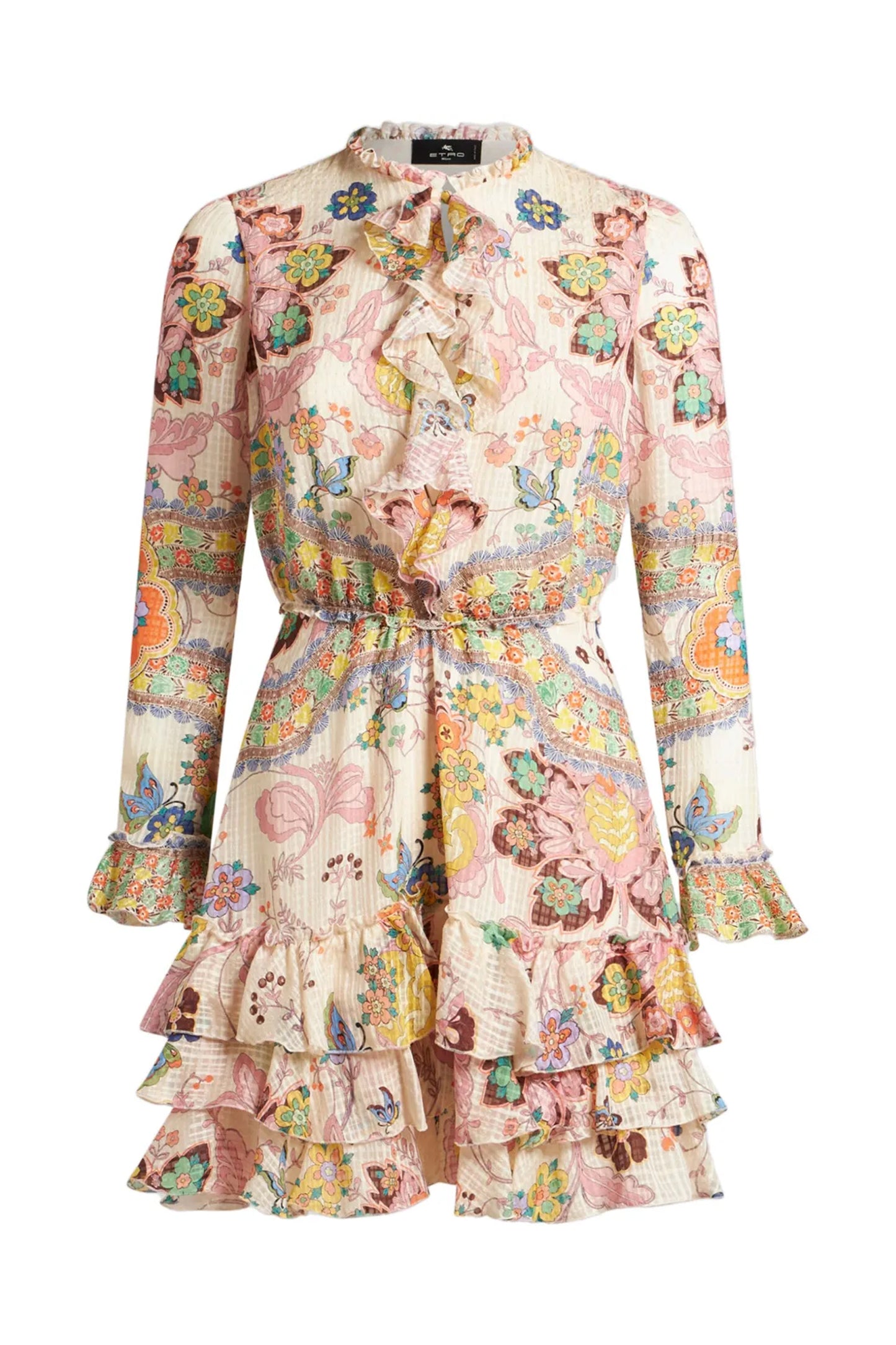 Ruffled Mini Dress
