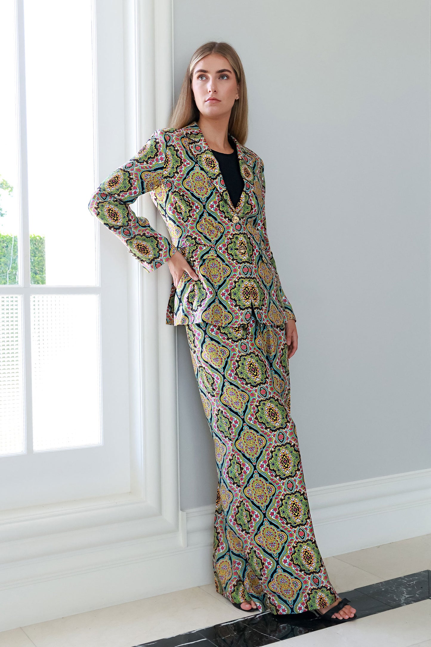 Silk Wide Leg Pant - FINAL SALE