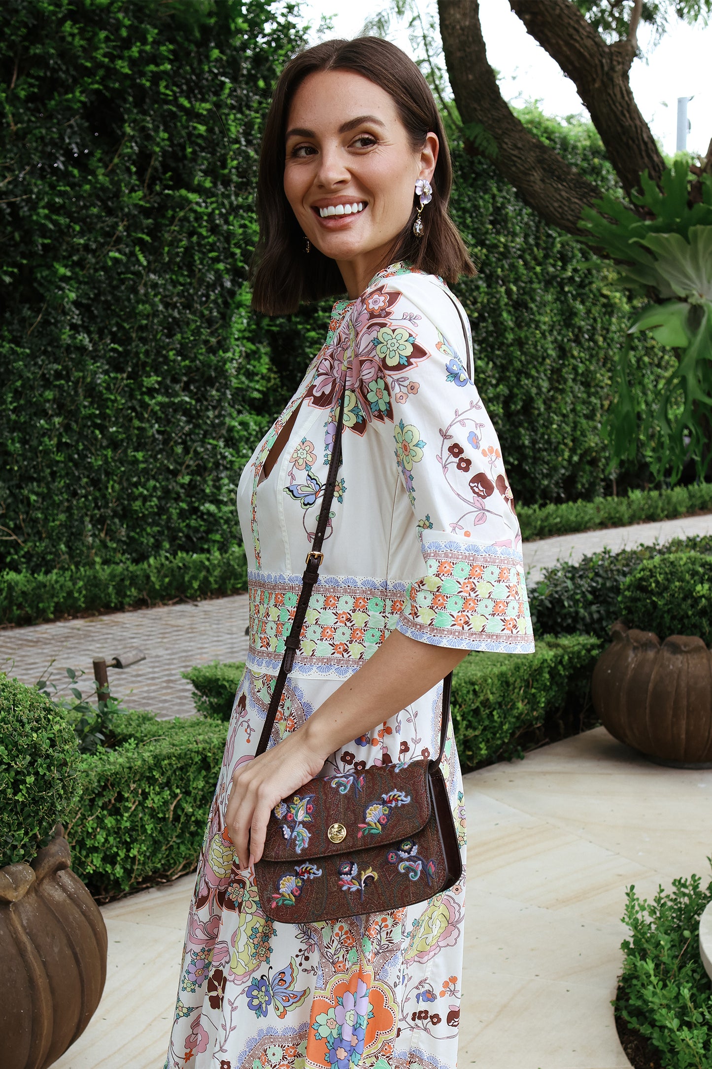 Essential Embroidery Crossbody Bag