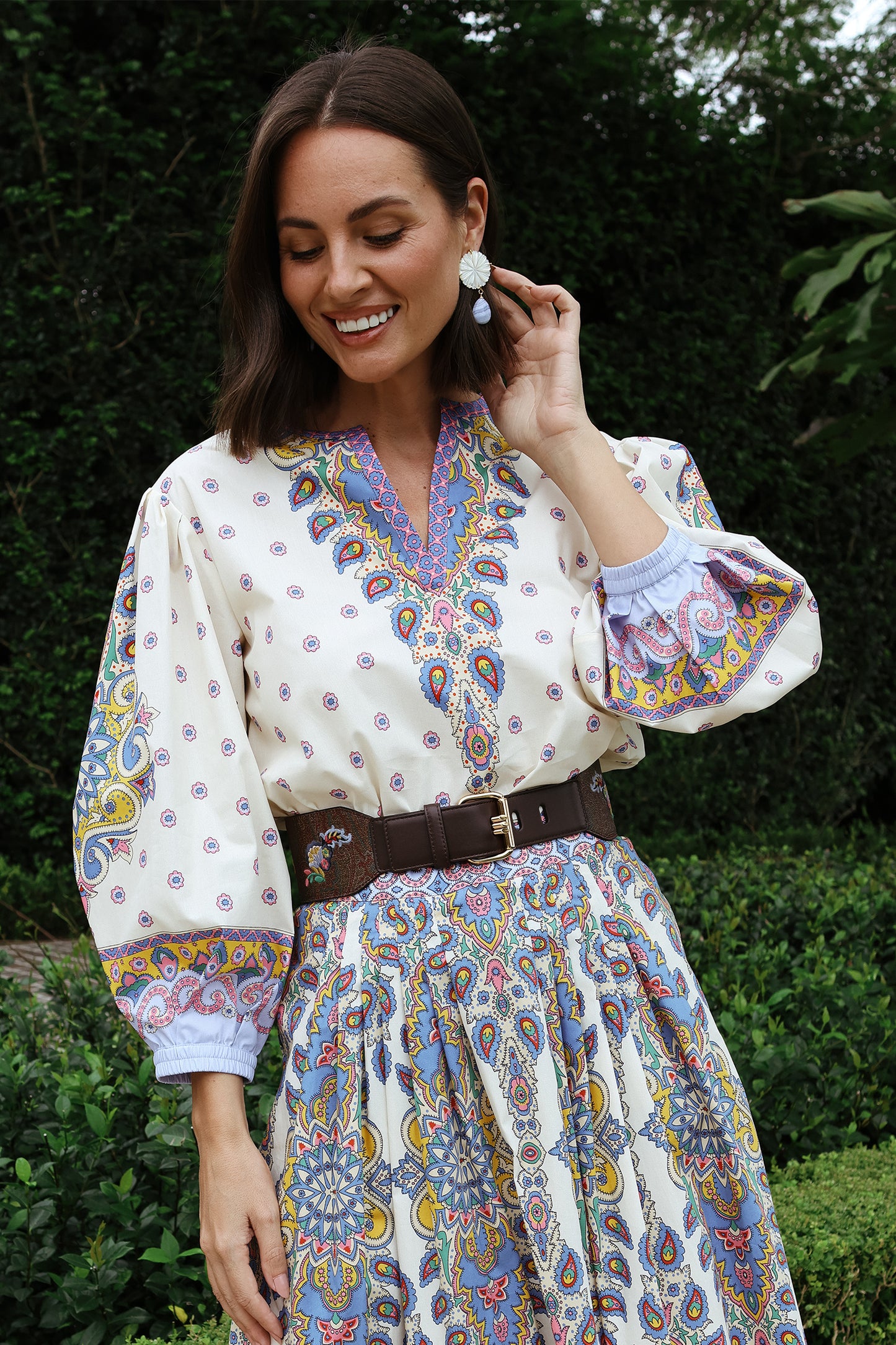 Printed Cotton Top