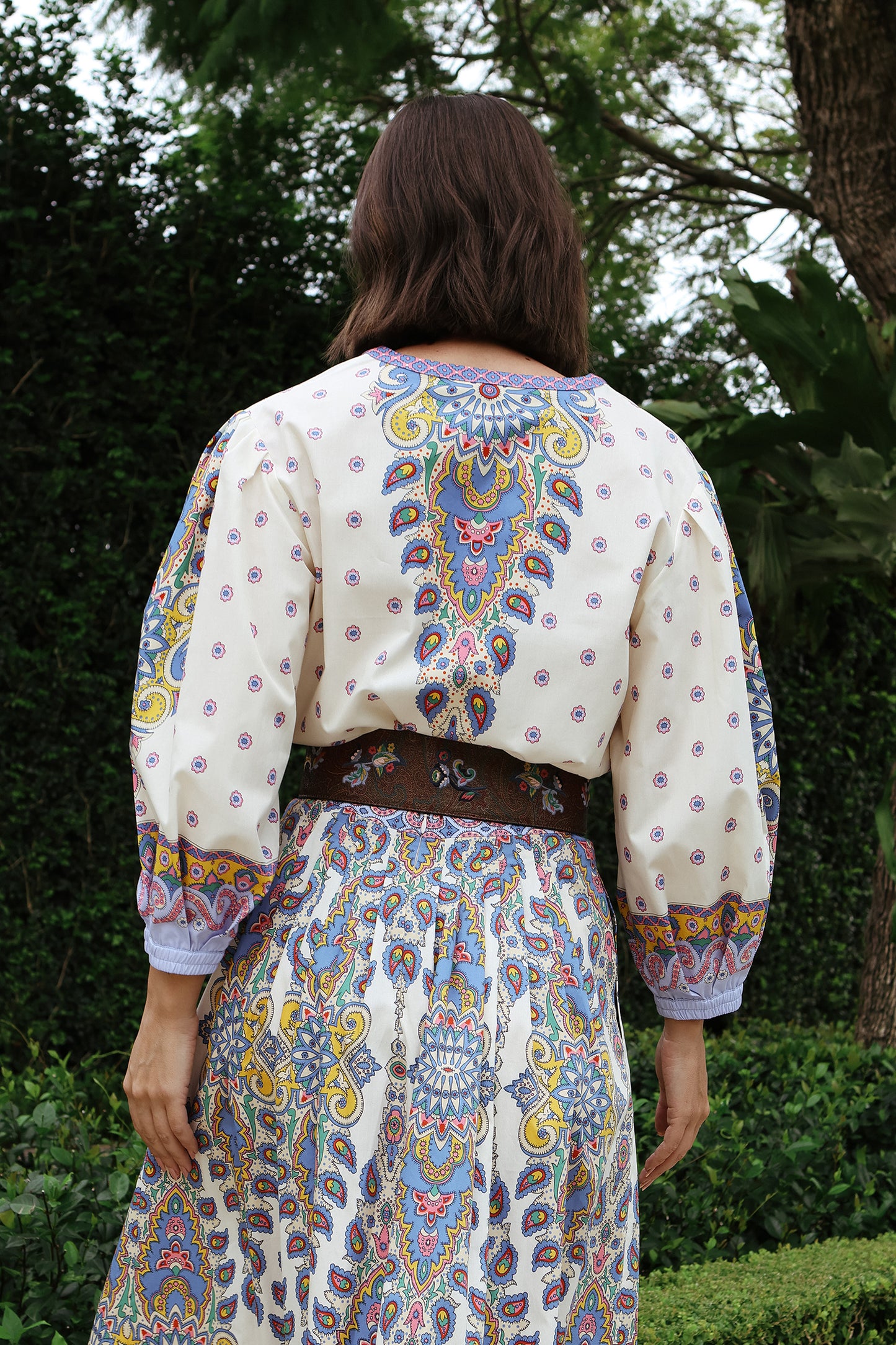 Printed Cotton Top