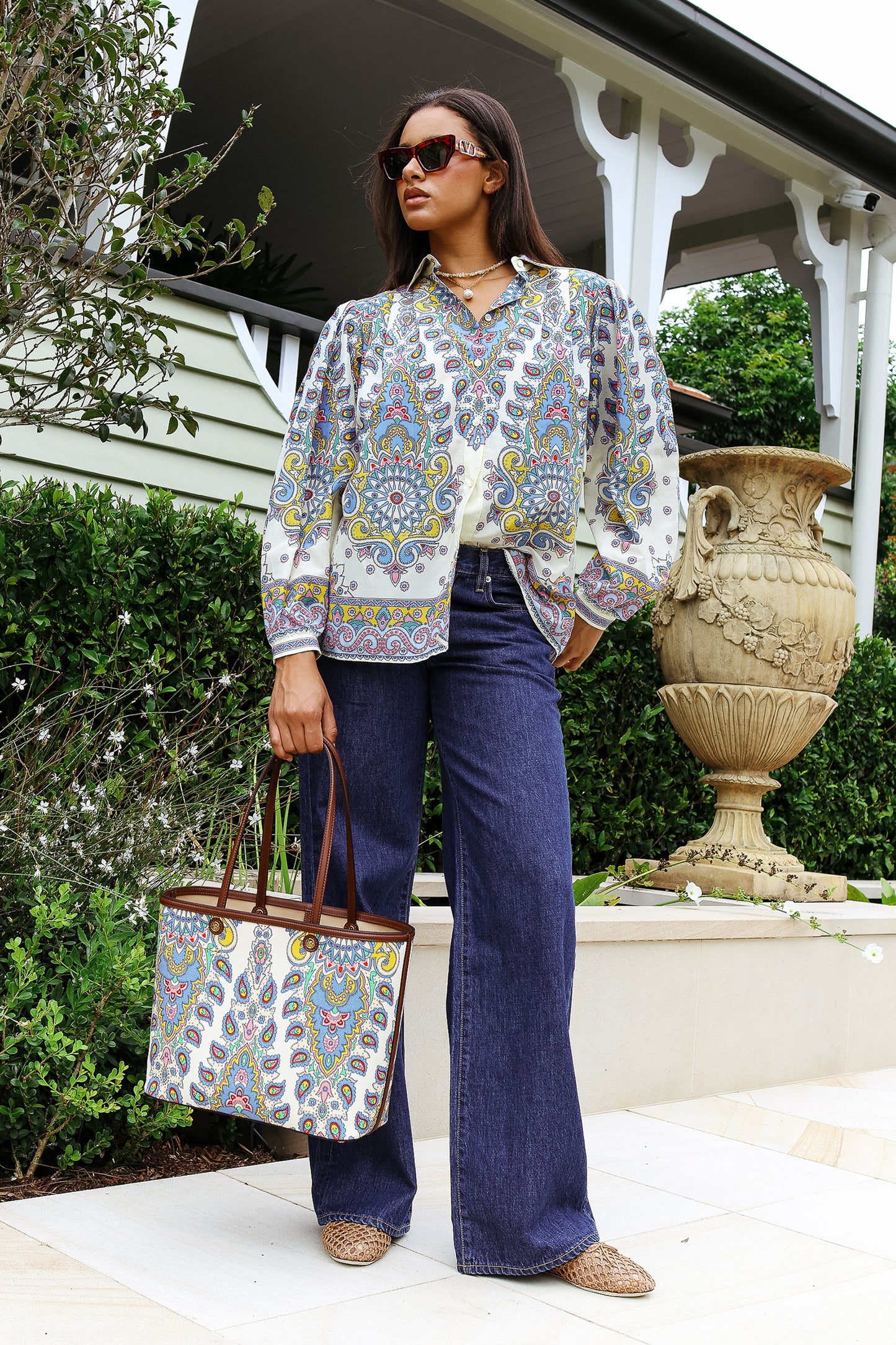 Paisley Print Shirt