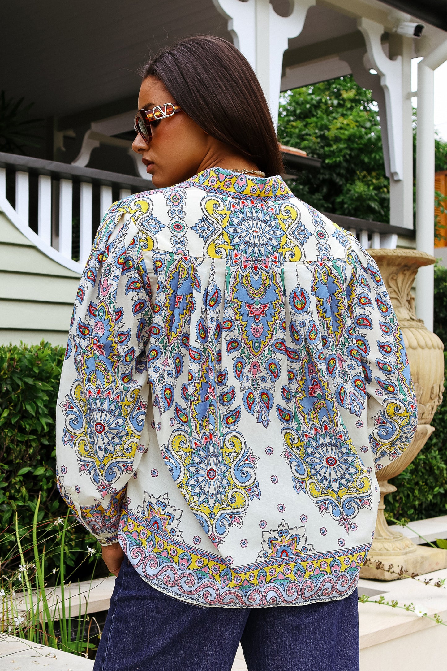 Paisley Print Shirt