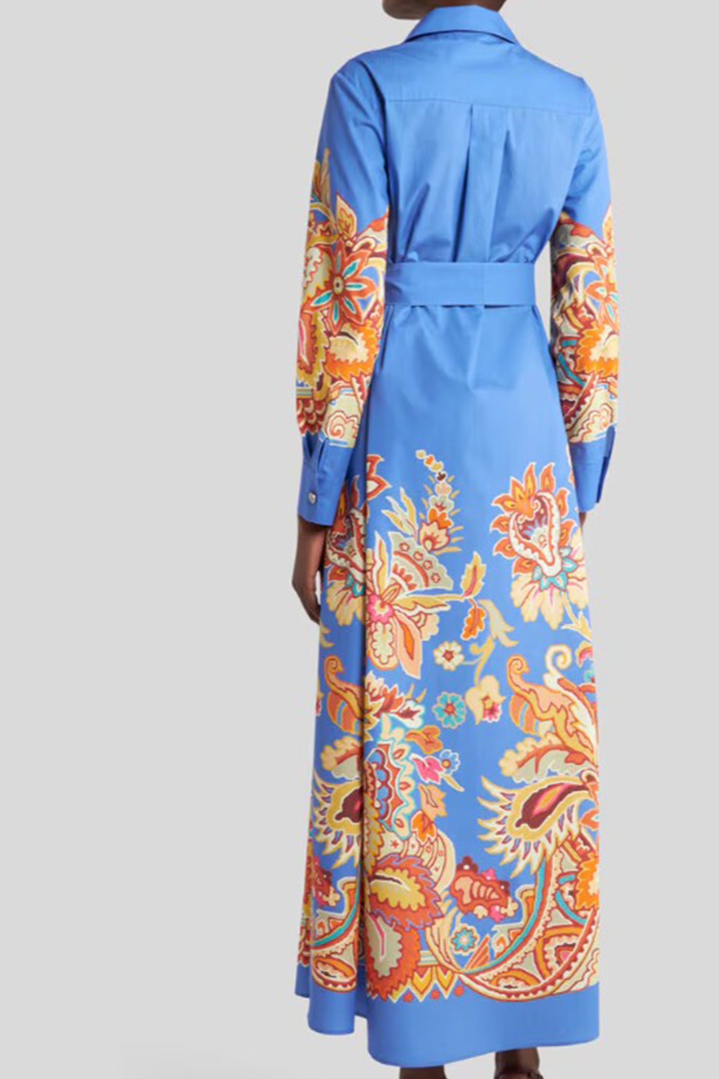 Belted L/S Shirtdress