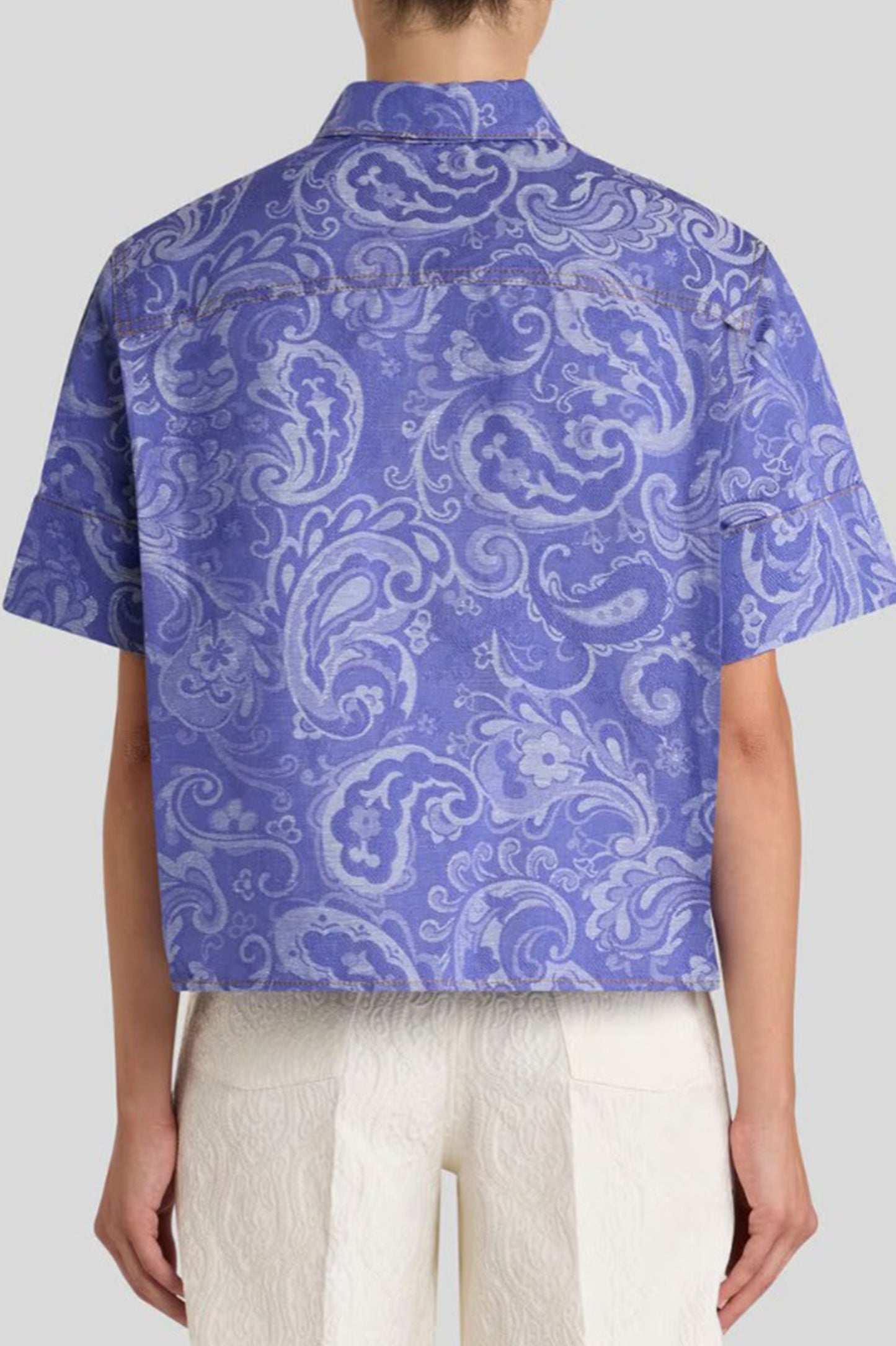 Paisley Denim S/S Shirt