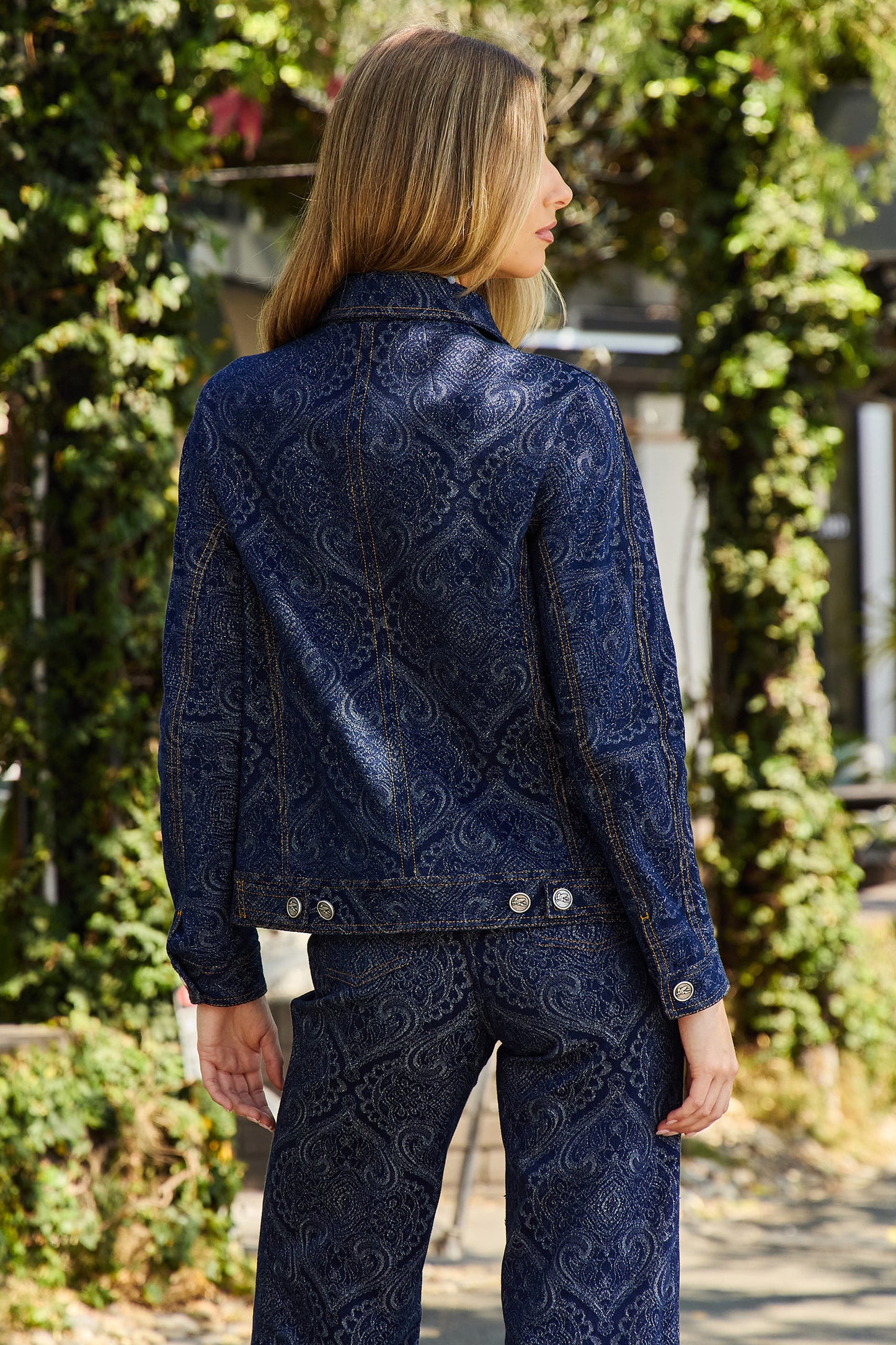 Paisley Denim Jacket
