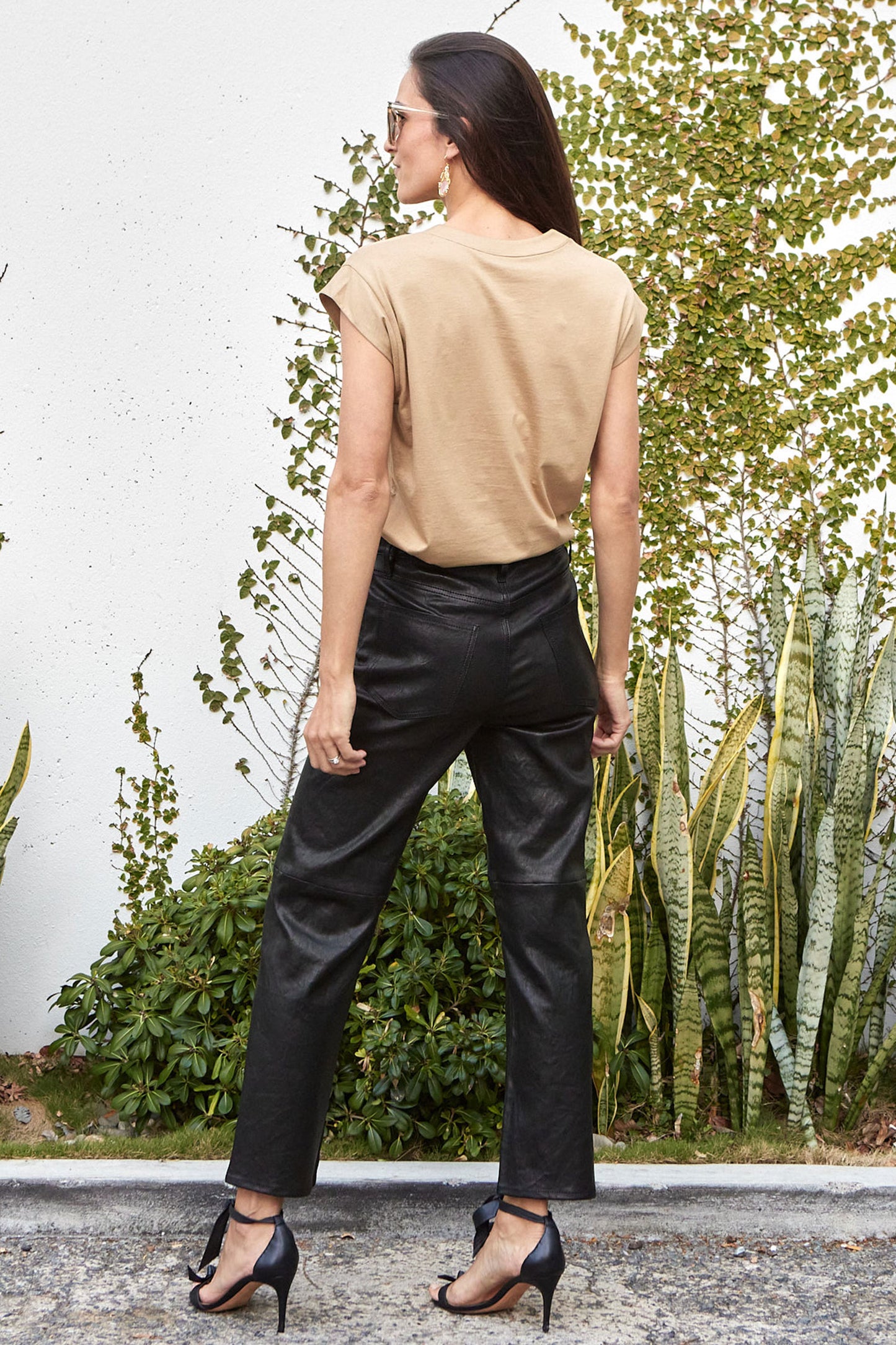 Le Jane Crop Leather